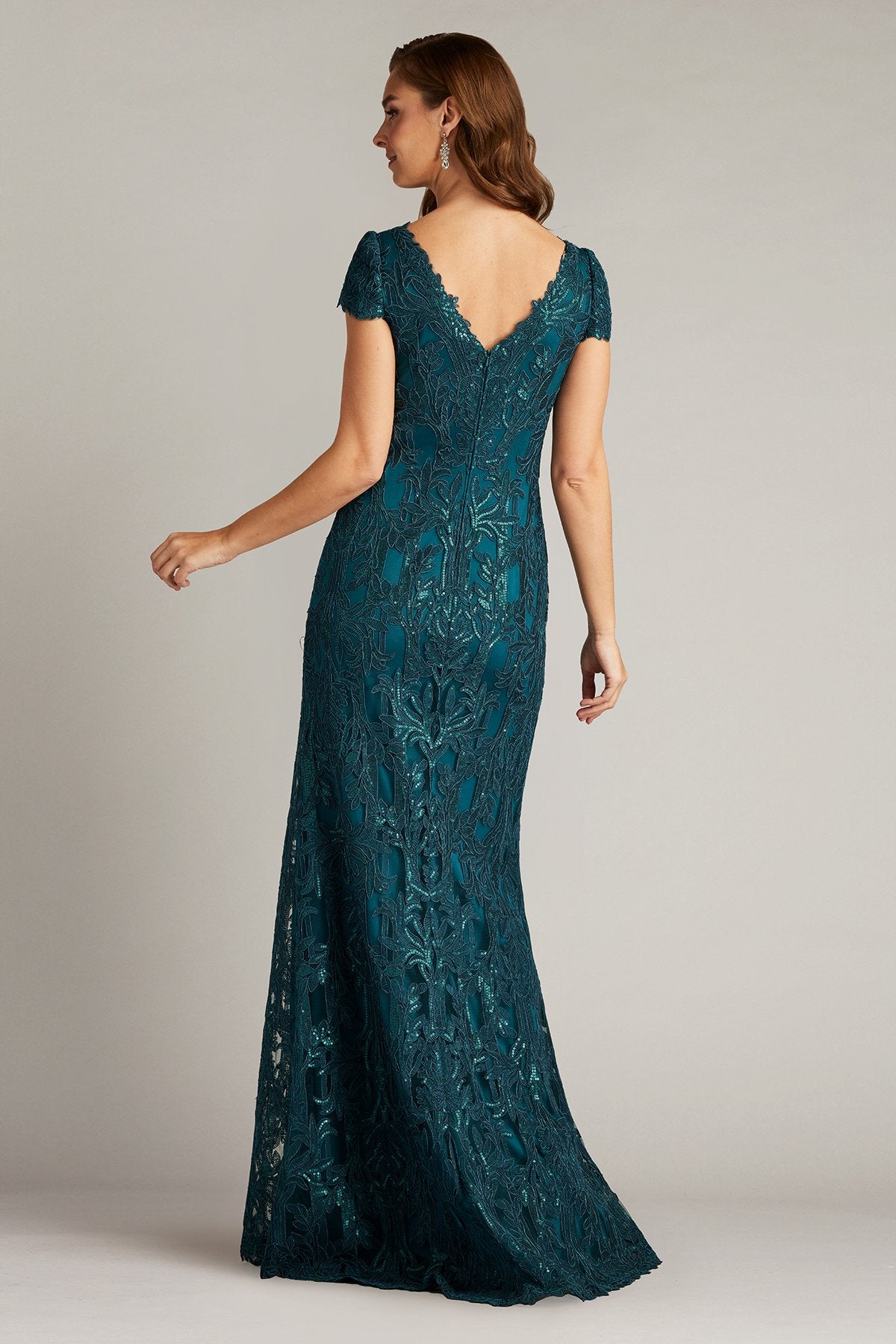 Garwood Sequin Embroidered Gown