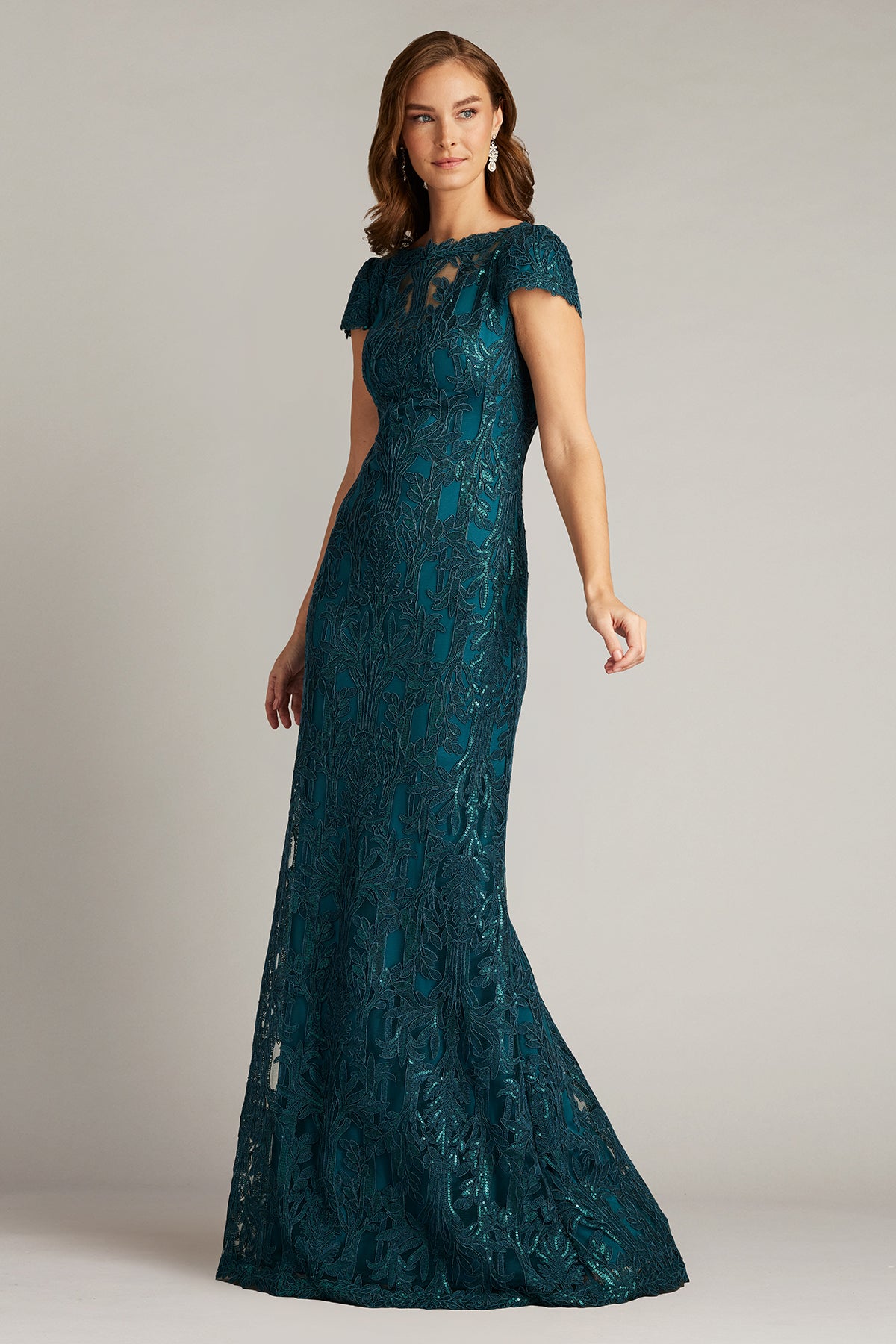 Garwood Sequin Embroidered Gown