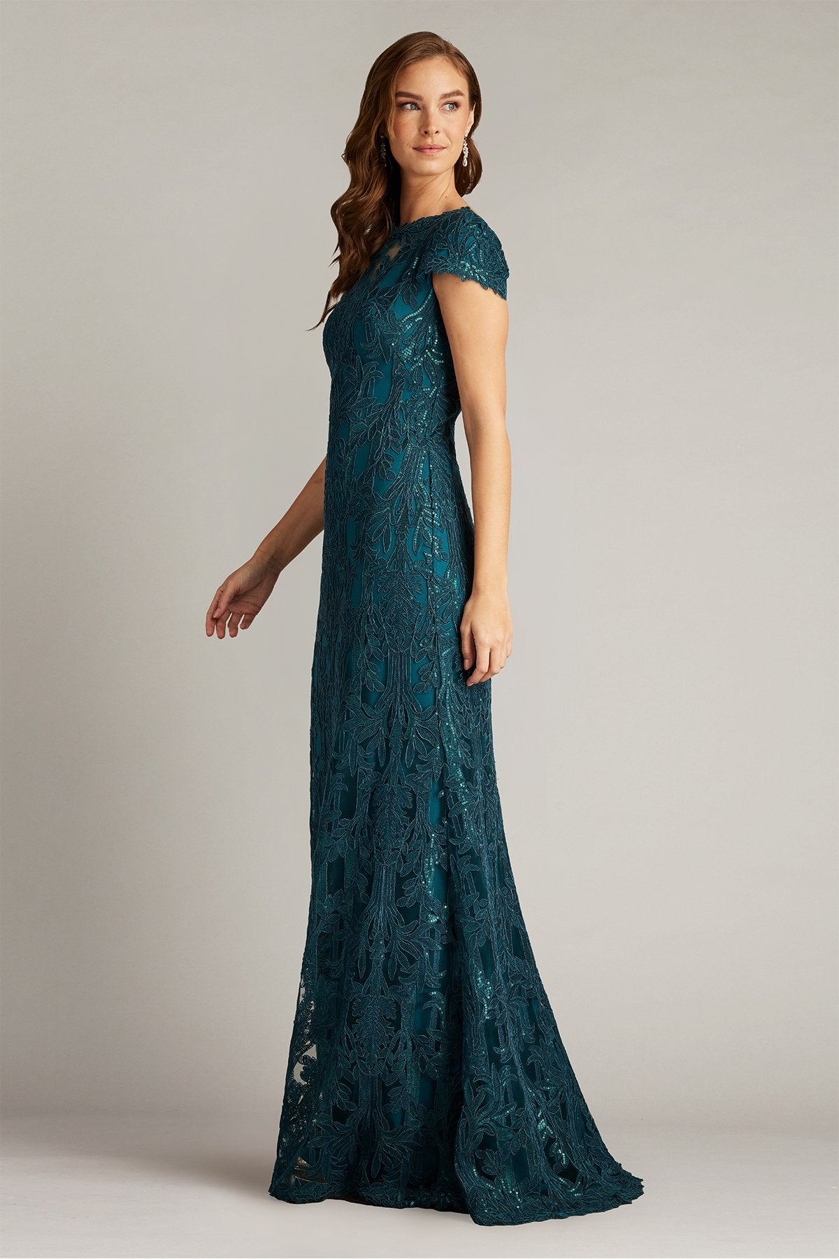 Garwood Sequin Embroidered Gown