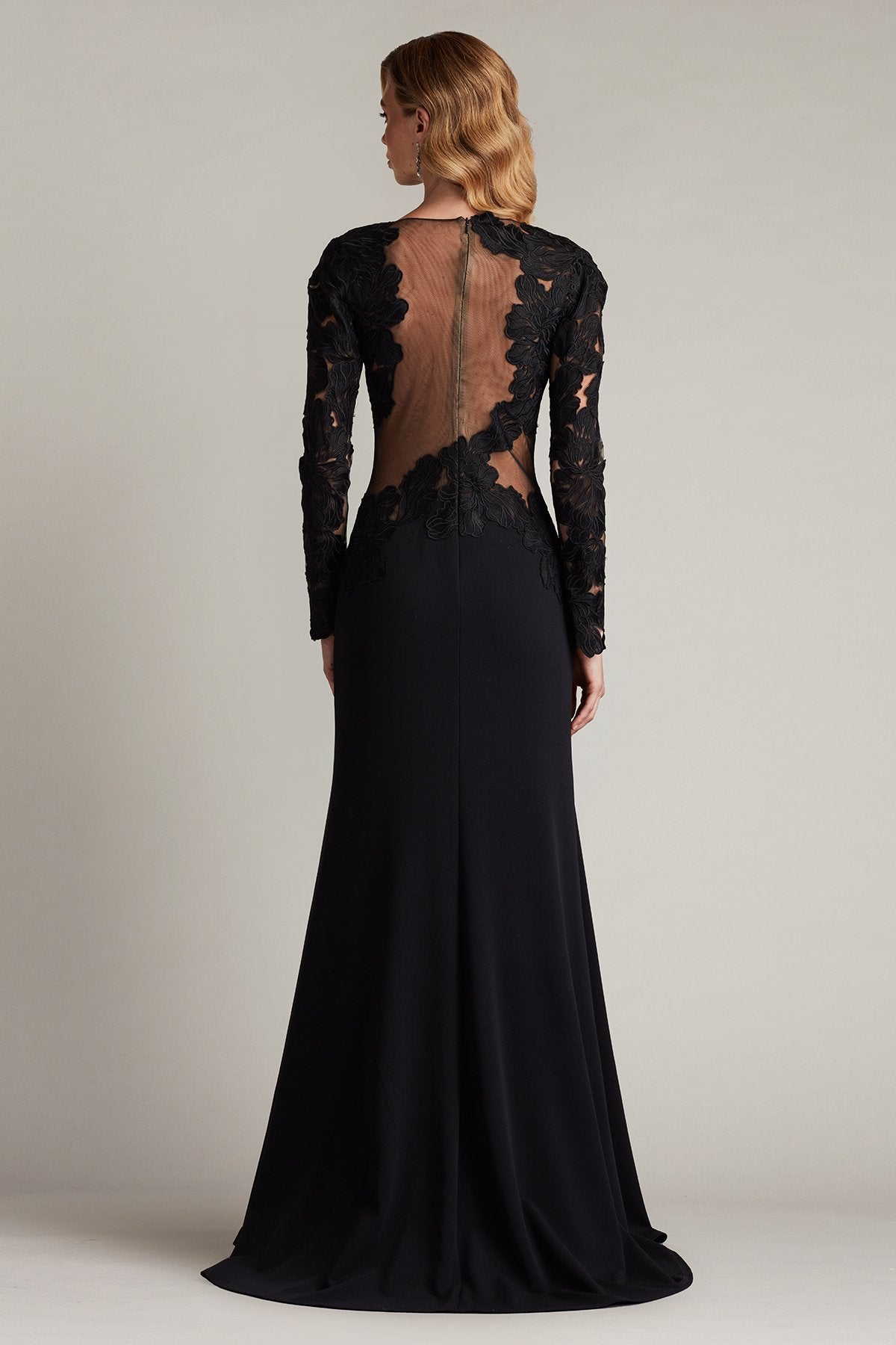 Caselle Embroidered Illusion Bodice Gown – Tadashi Shoji Official Online  Boutique