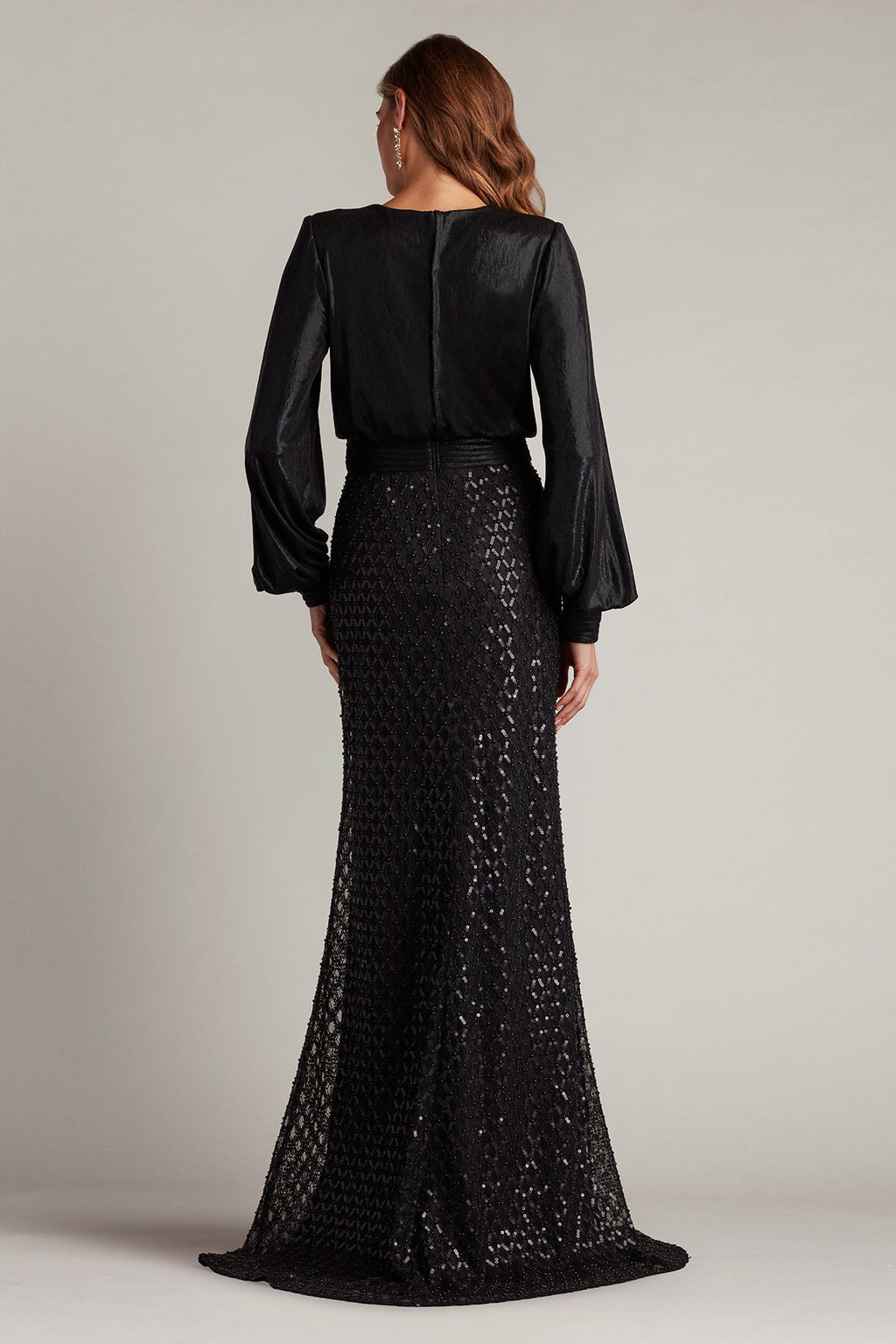 Amalia Sequin Embroidered Gown