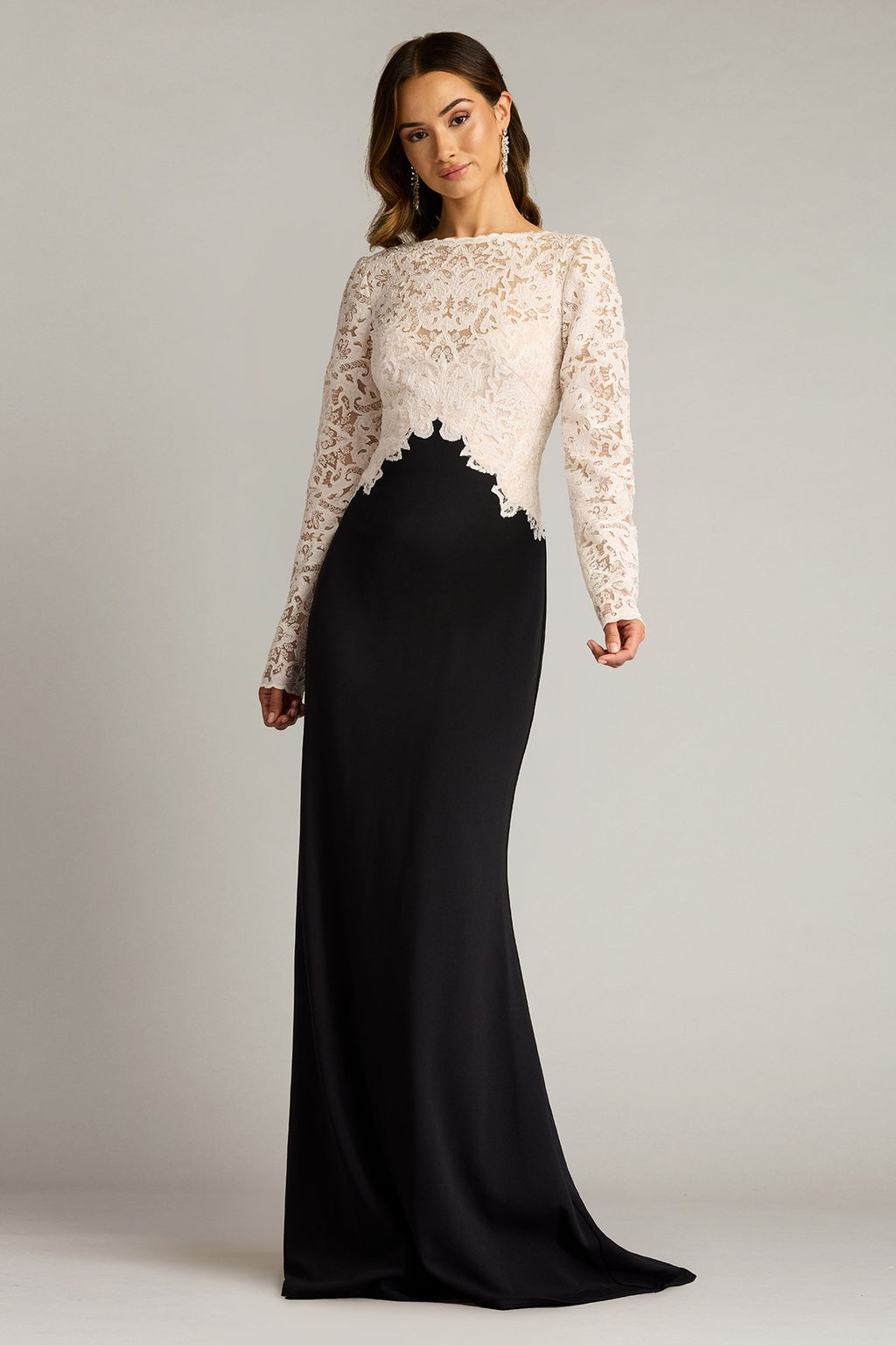 Lafayette Embroidered Bodice Gown