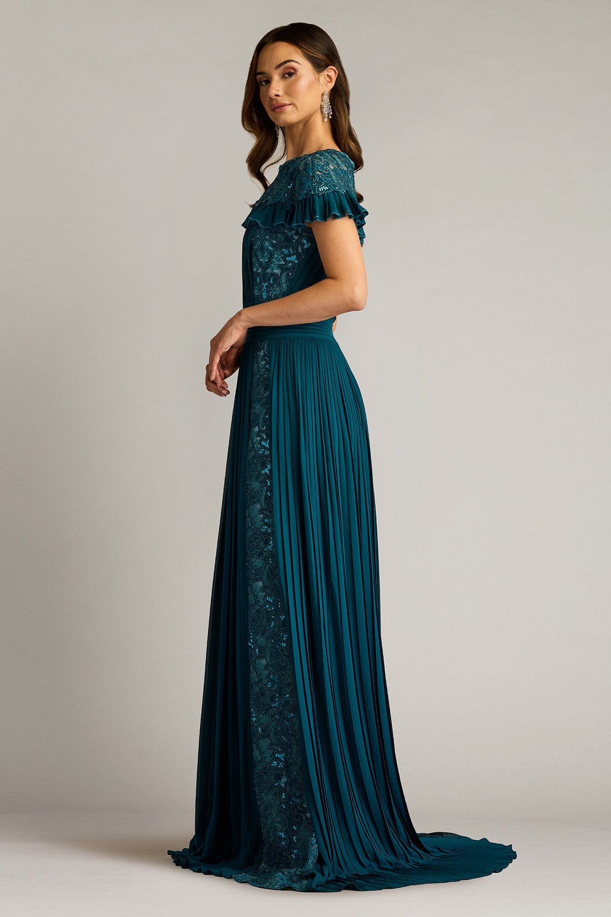 Althea Sequin Embroidered Gown