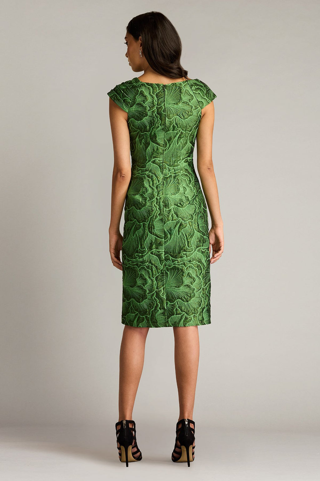 Regent Floral Jacquard Dress