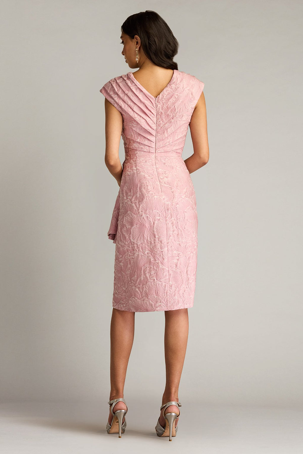Emery Floral Jacquard Dress