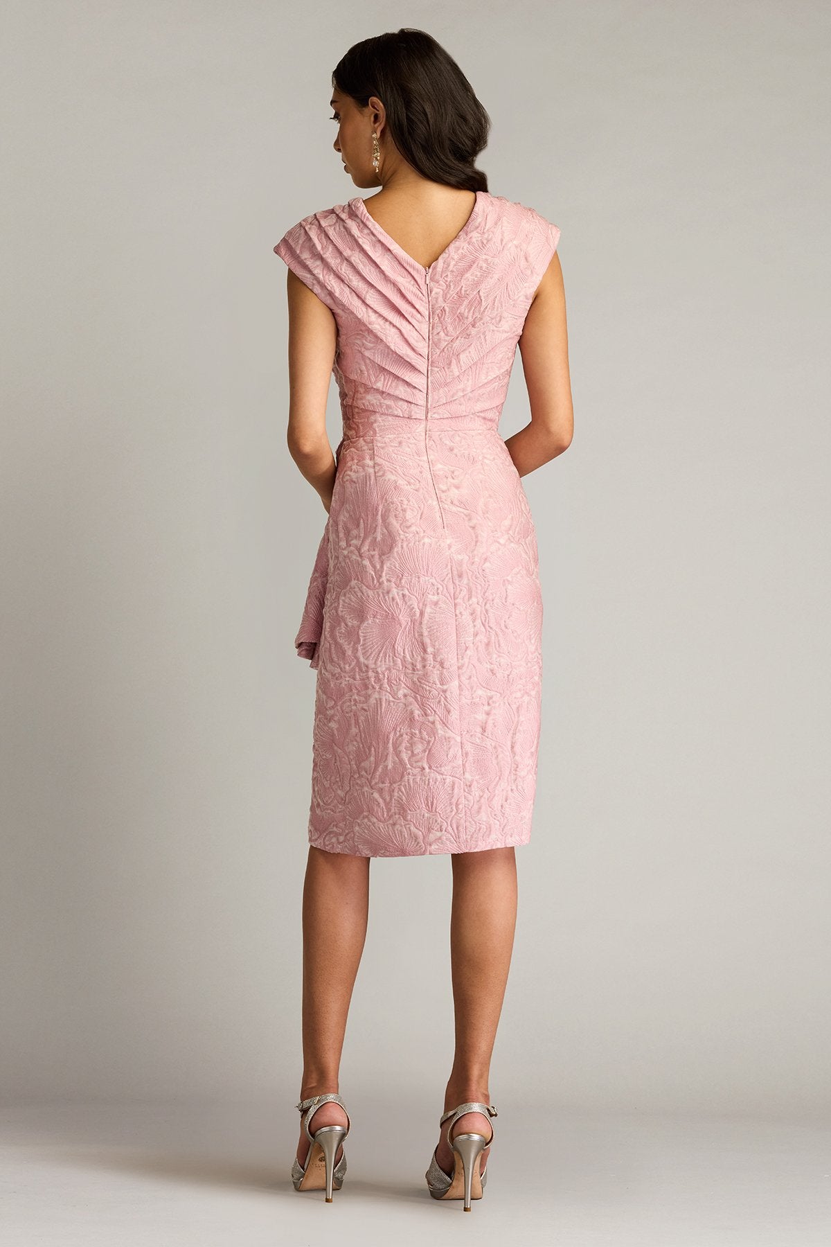 Emery Floral Jacquard Dress