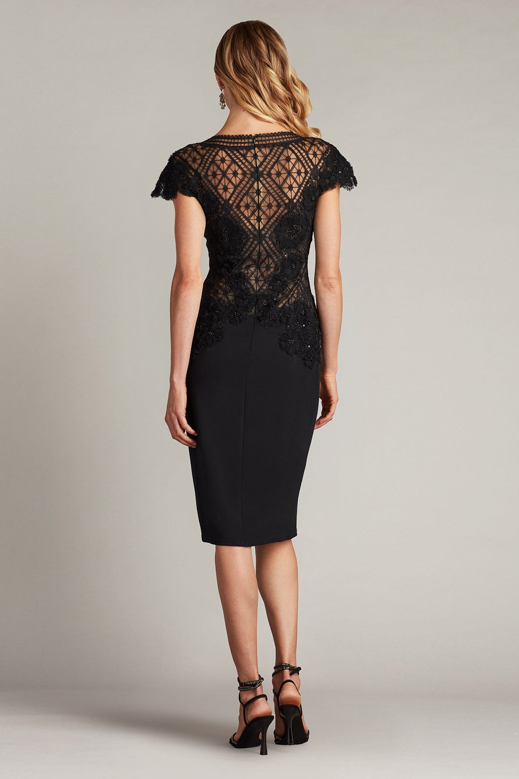 Madigan Embroidered Bodice Cocktail Dress