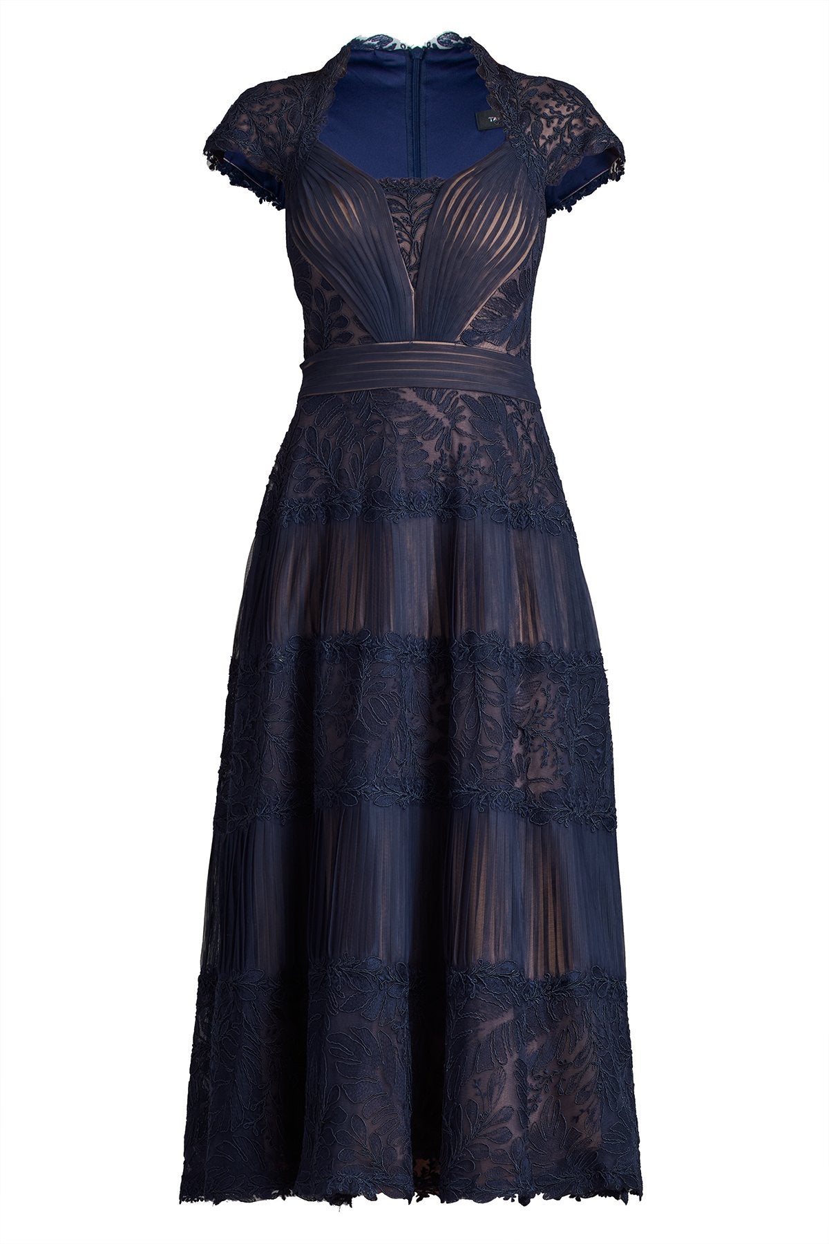 Boette Lace Tea-Length Dress