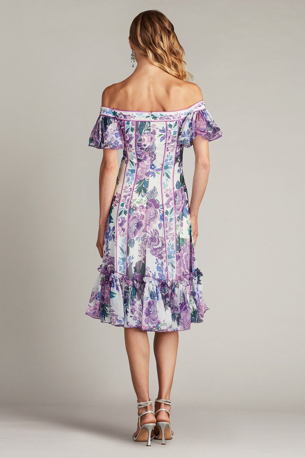 Breeze Floral Print Chiffon Dress