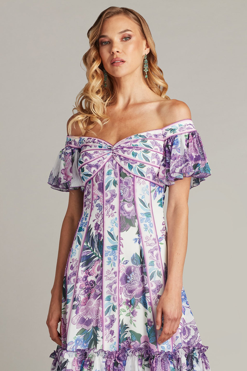 Breeze Floral Print Chiffon Dress