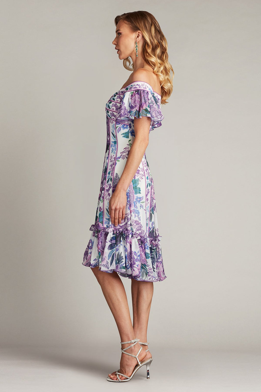 Breeze Floral Print Chiffon Dress