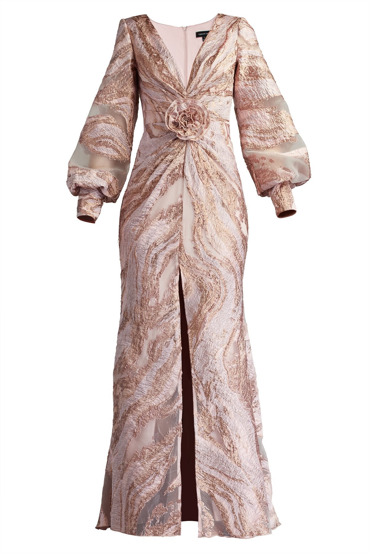 Roselle Gilded Gown