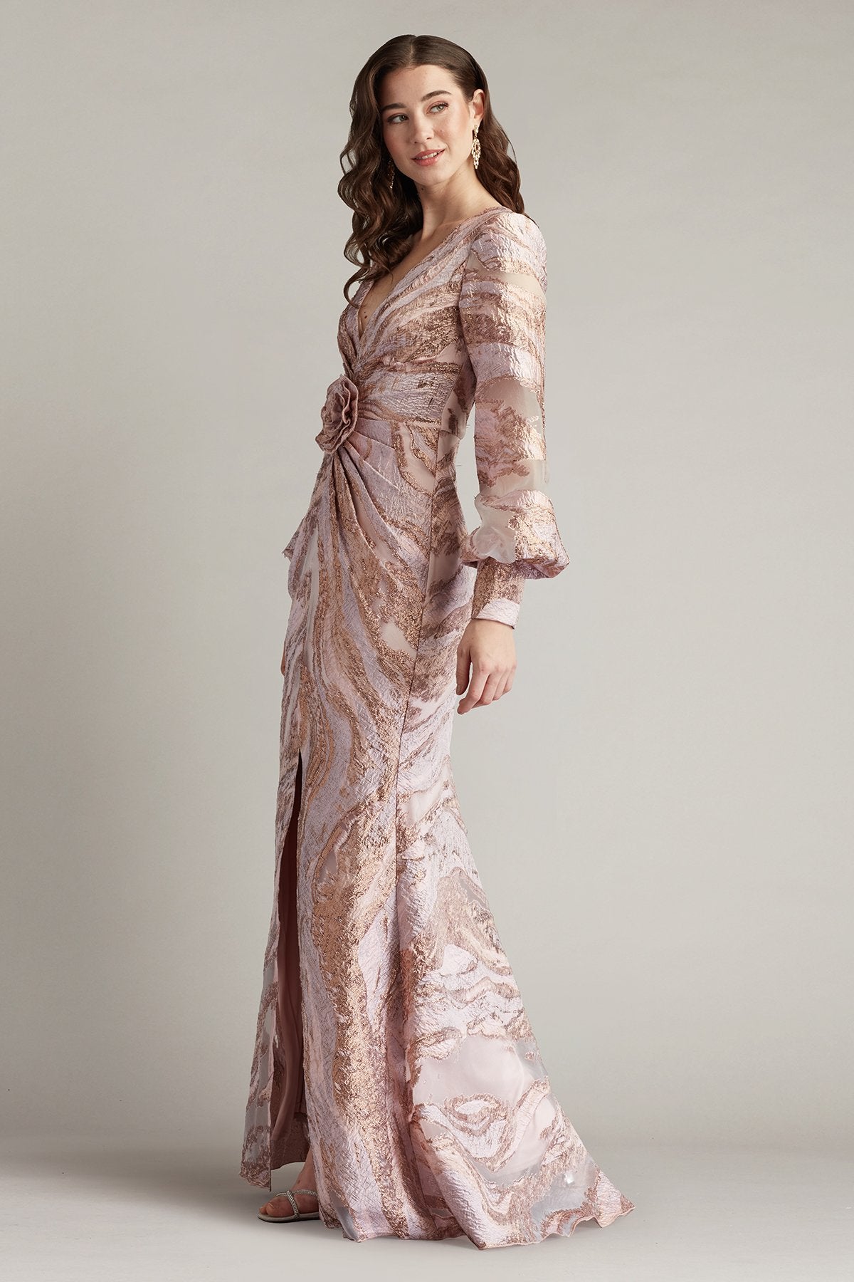Roselle Gilded Gown