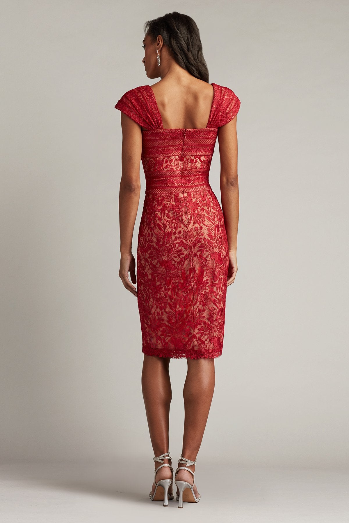 Meera Embroidered Lace Dress