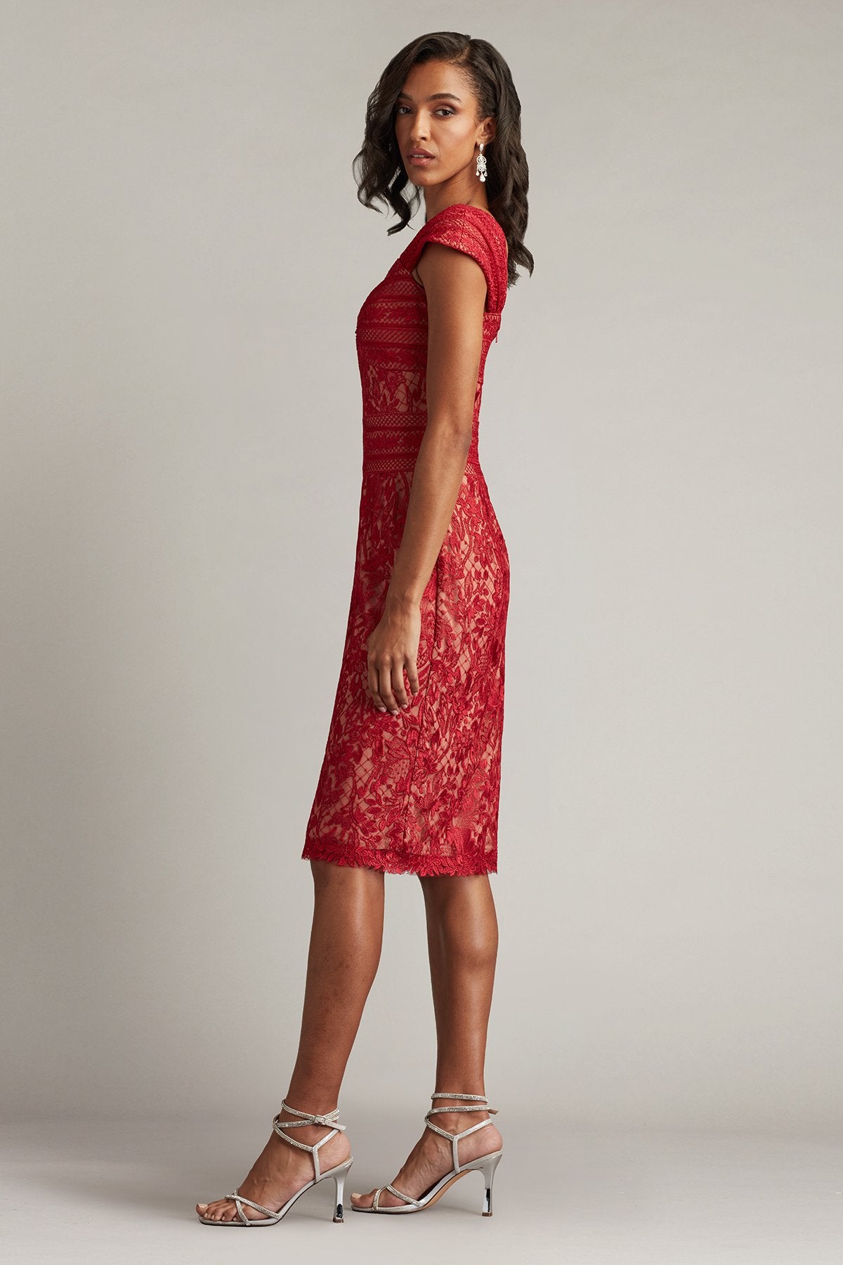 Meera Embroidered Lace Dress