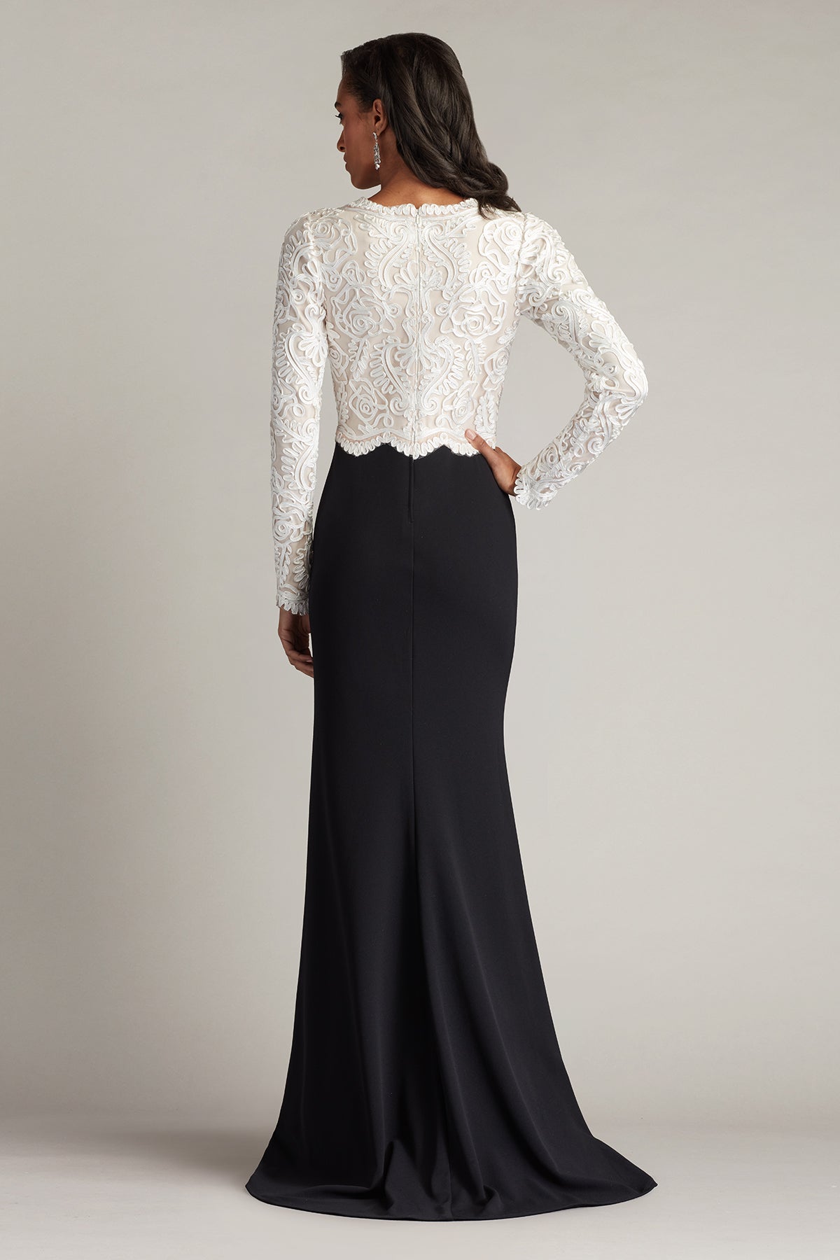 Verae Embroidered Bodice Gown – Tadashi Shoji Official Online Boutique