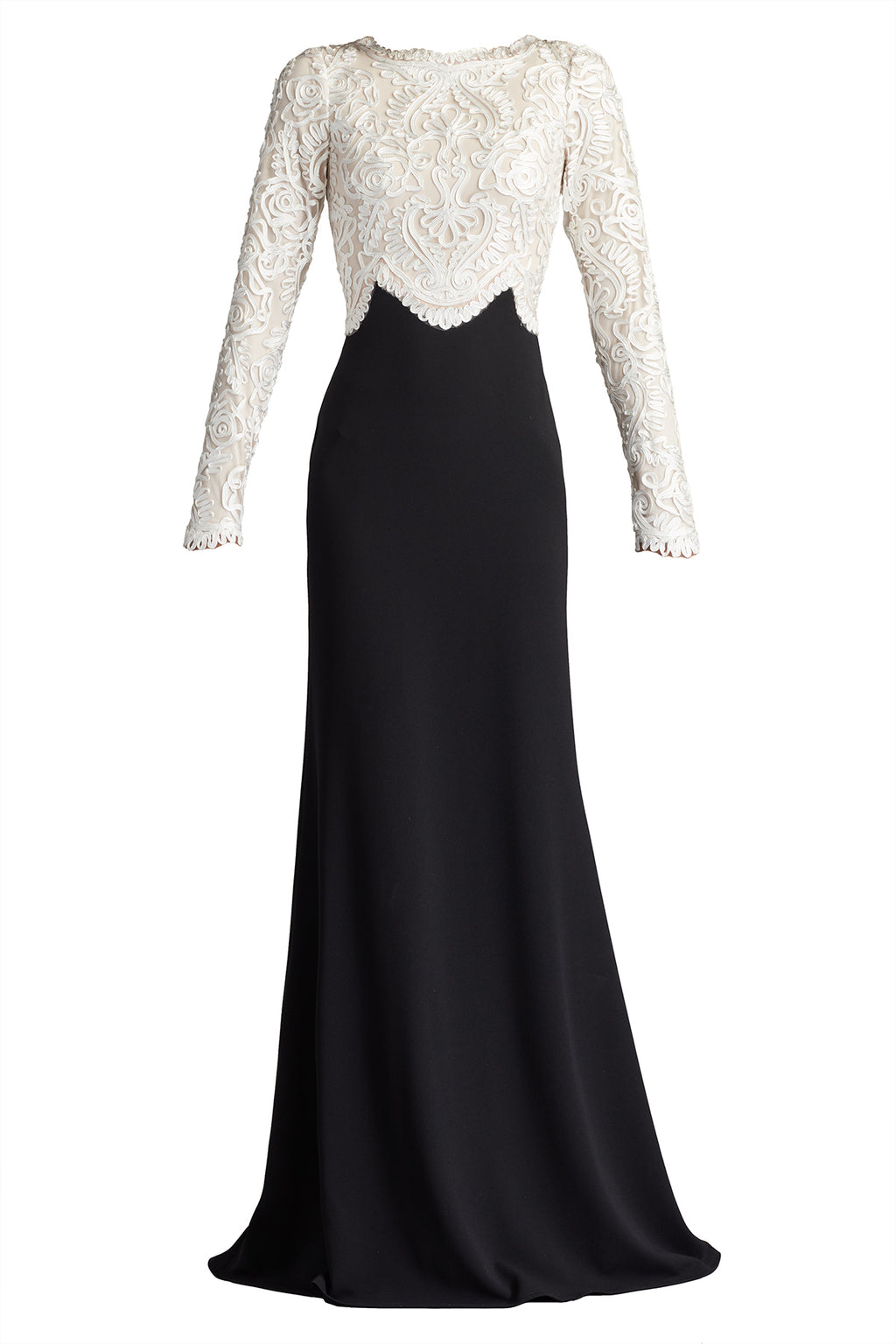 Verae Embroidered Bodice Gown – Tadashi Shoji Official Online Boutique
