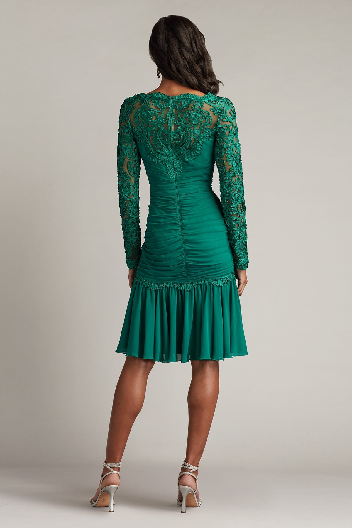 Novara Embroidered Skater Dress – Tadashi Shoji Official Online