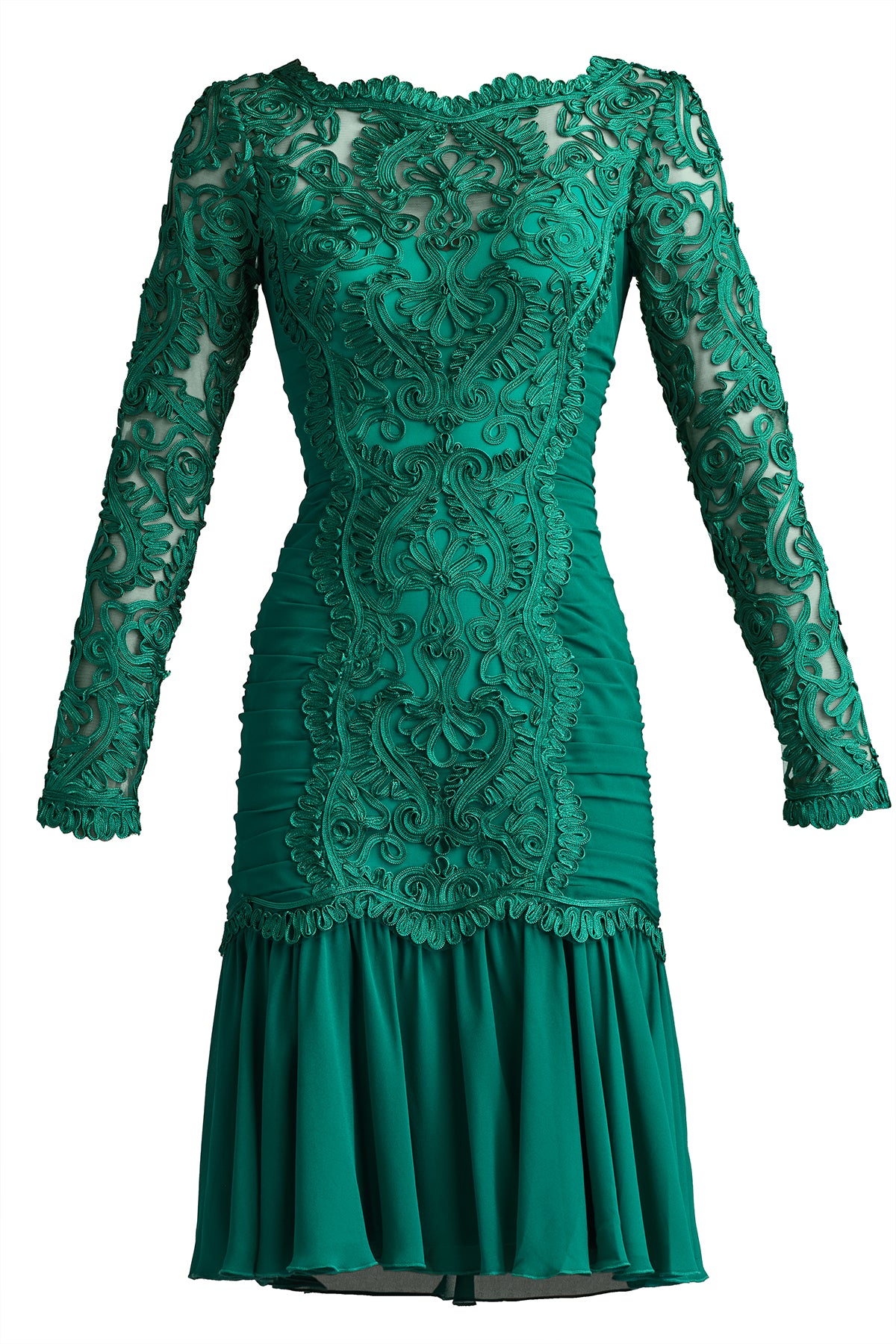Novara Embroidered Skater Dress