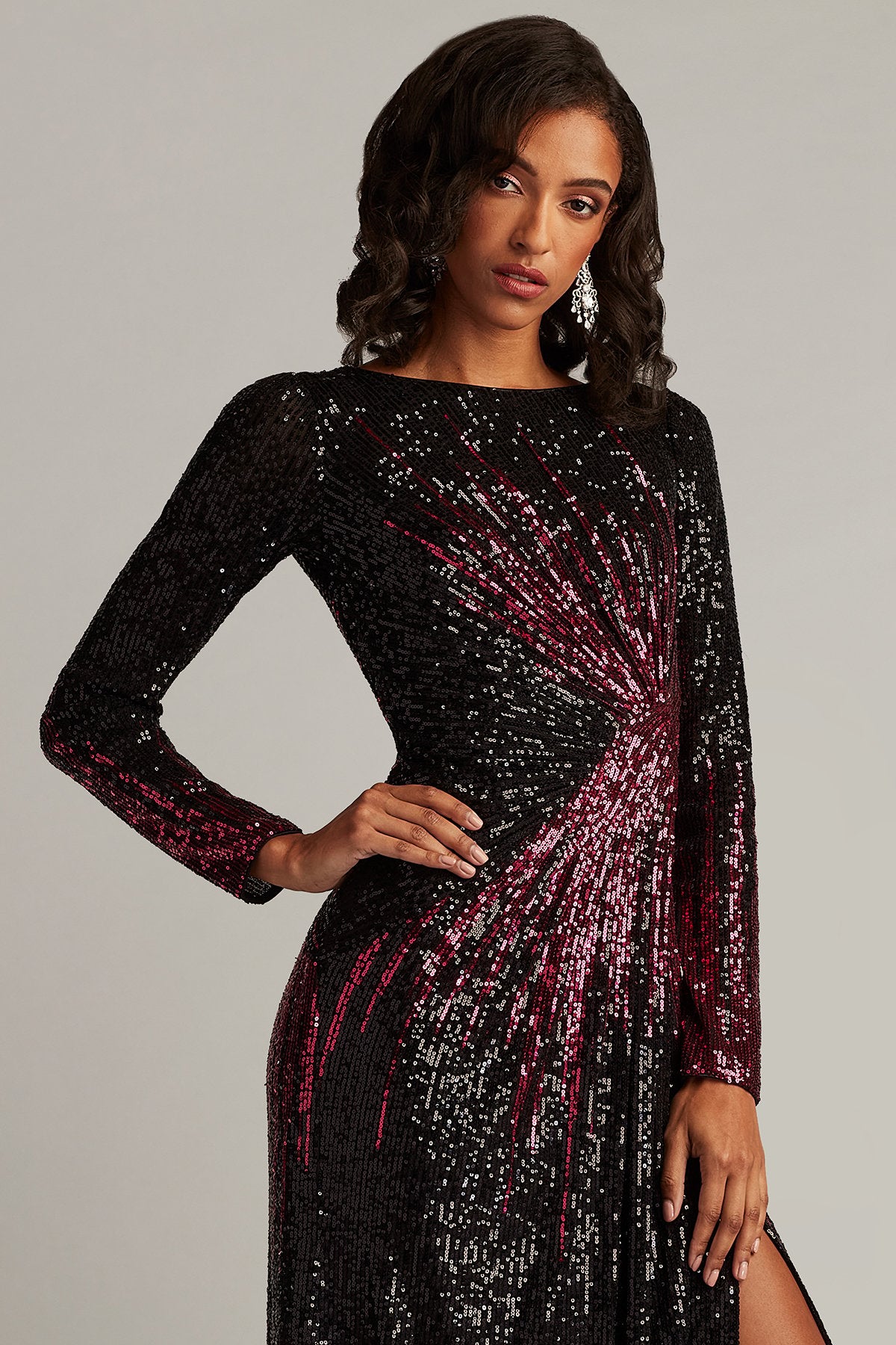Stellare Sequin Gown