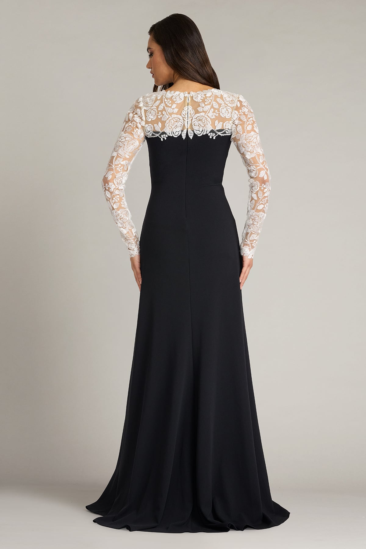 Kalico Embroidered Illusion Gown
