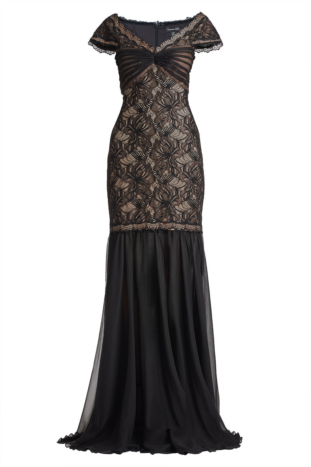 Sedora Orchid Lace Gown