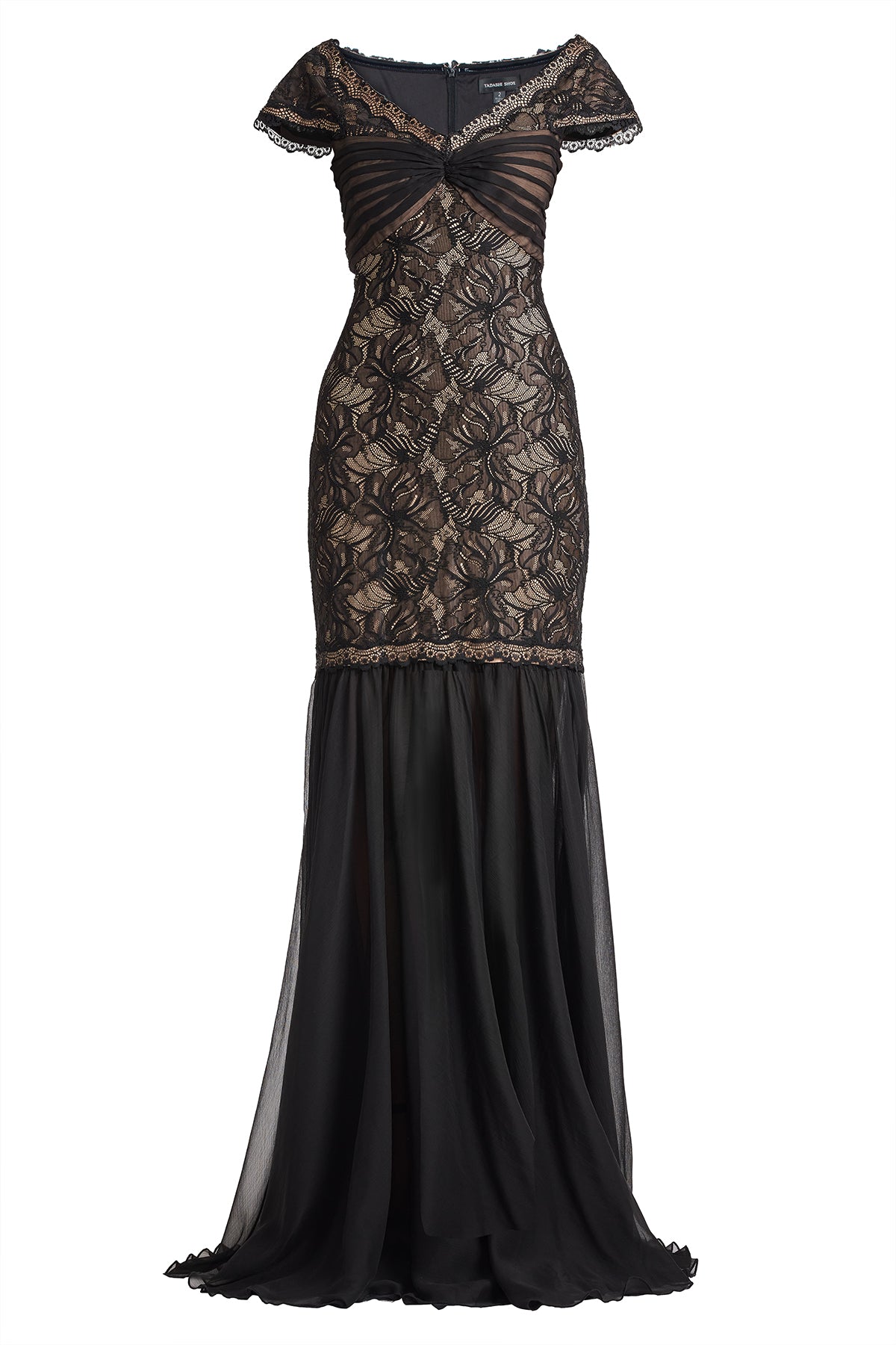 Sedora Orchid Lace Gown