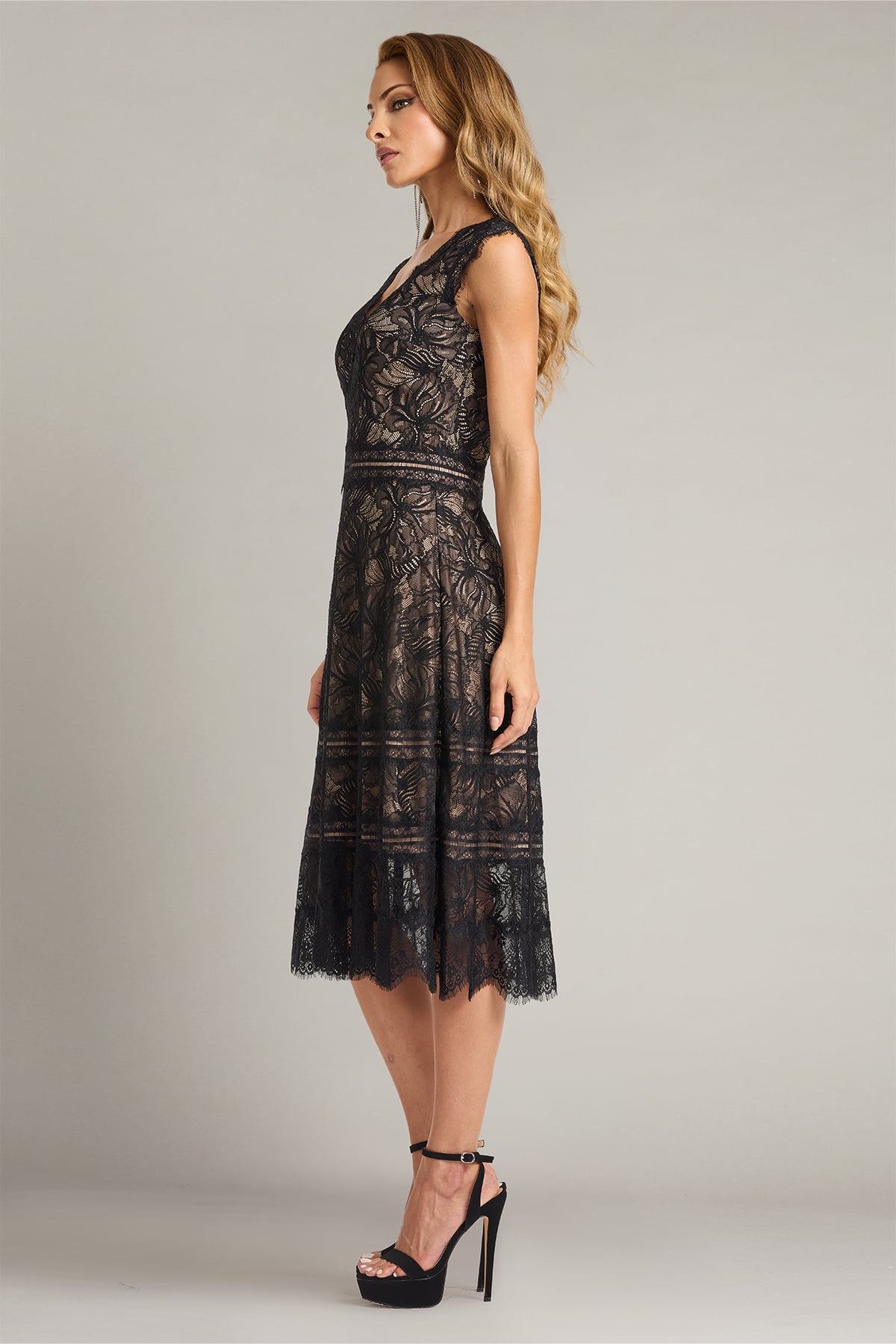 Ralla Orchid Lace Dress