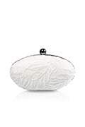 Vine Lace Oval Clutch