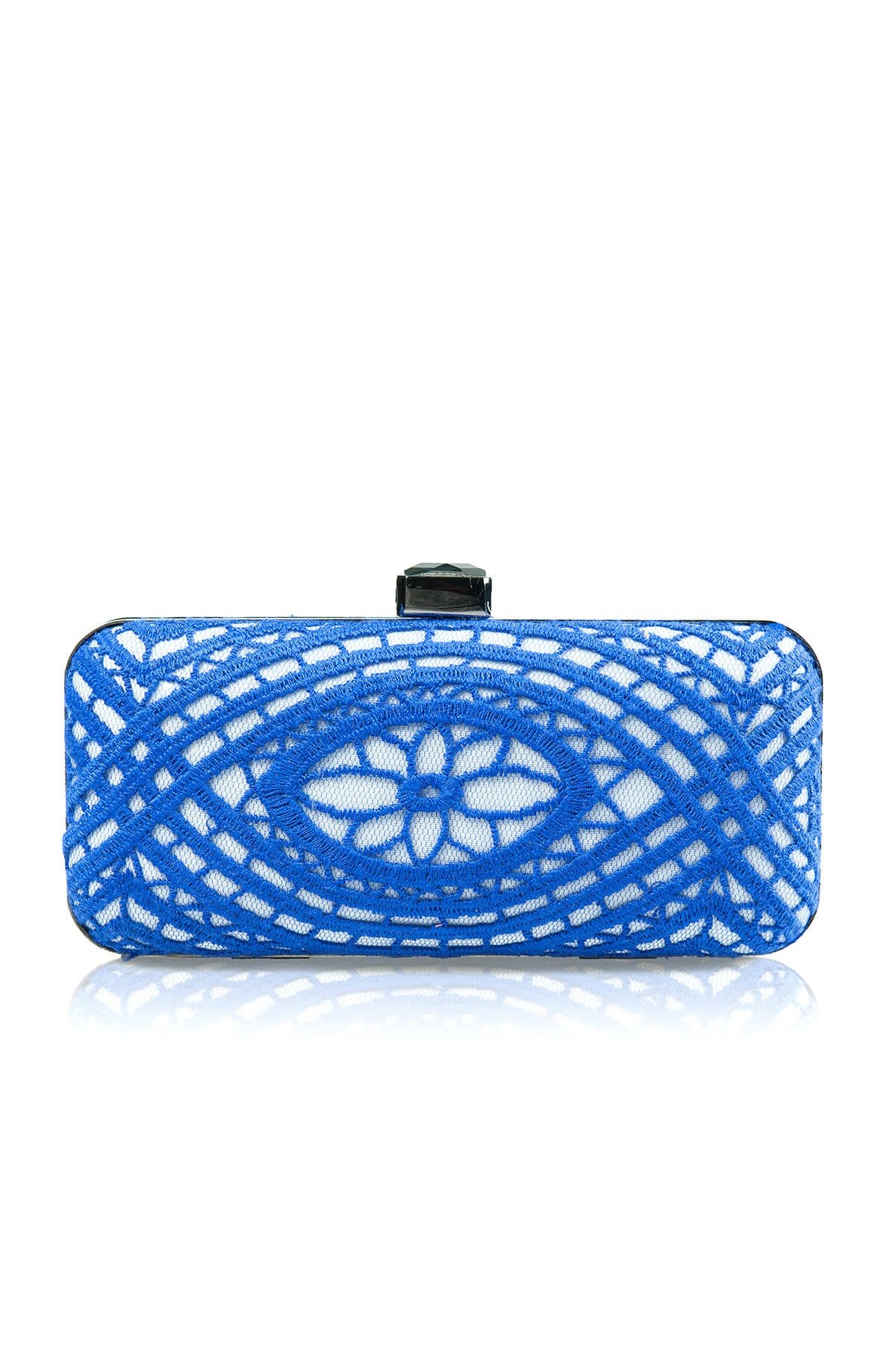 Venice Lace Box Clutch