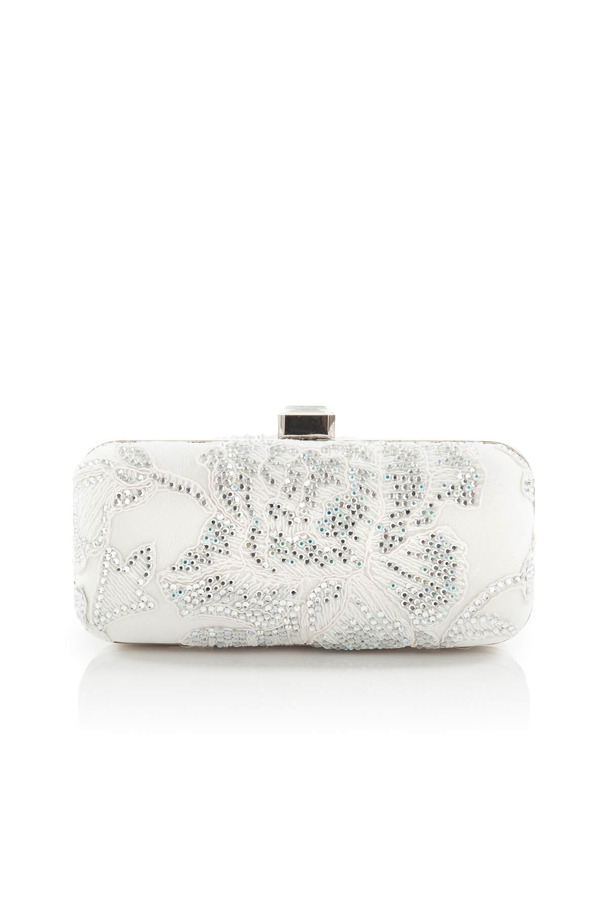 Tadashi Shoji - Embellished Peony-Motif Clutch
