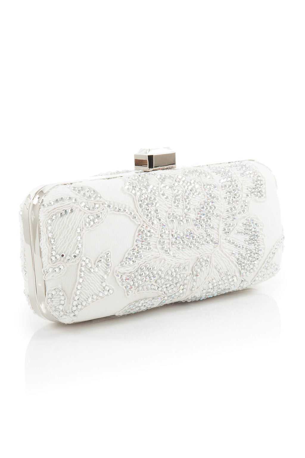 Tadashi Shoji - Embellished Peony-Motif Clutch