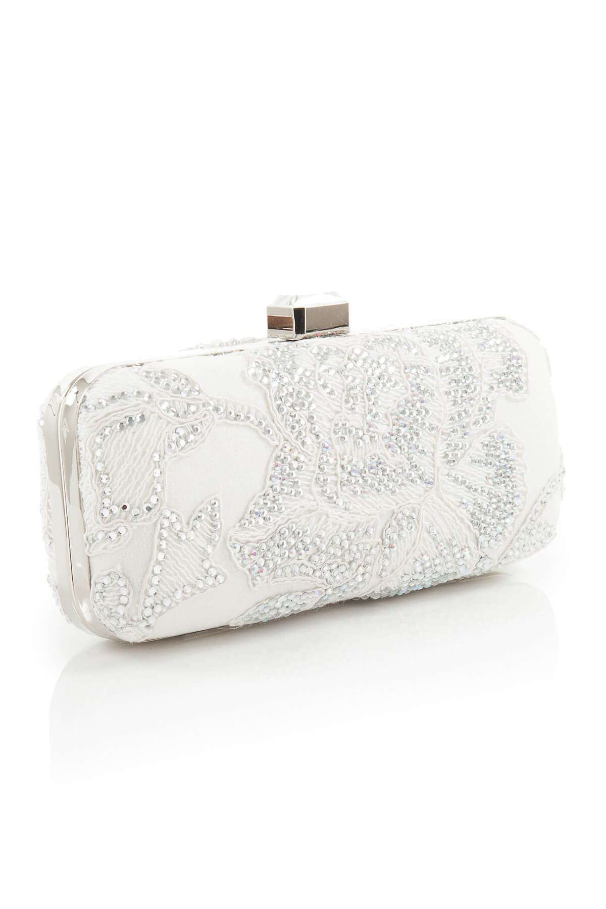 Tadashi Shoji - Embellished Peony-Motif Clutch