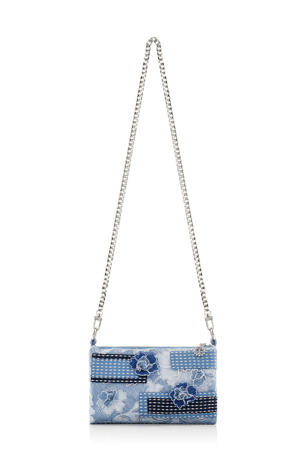 Tadashi Shoji - Sashiko Stitched Peony Clutch