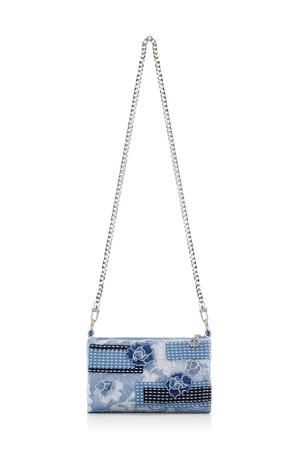 Tadashi Shoji - Sashiko Stitched Peony Clutch