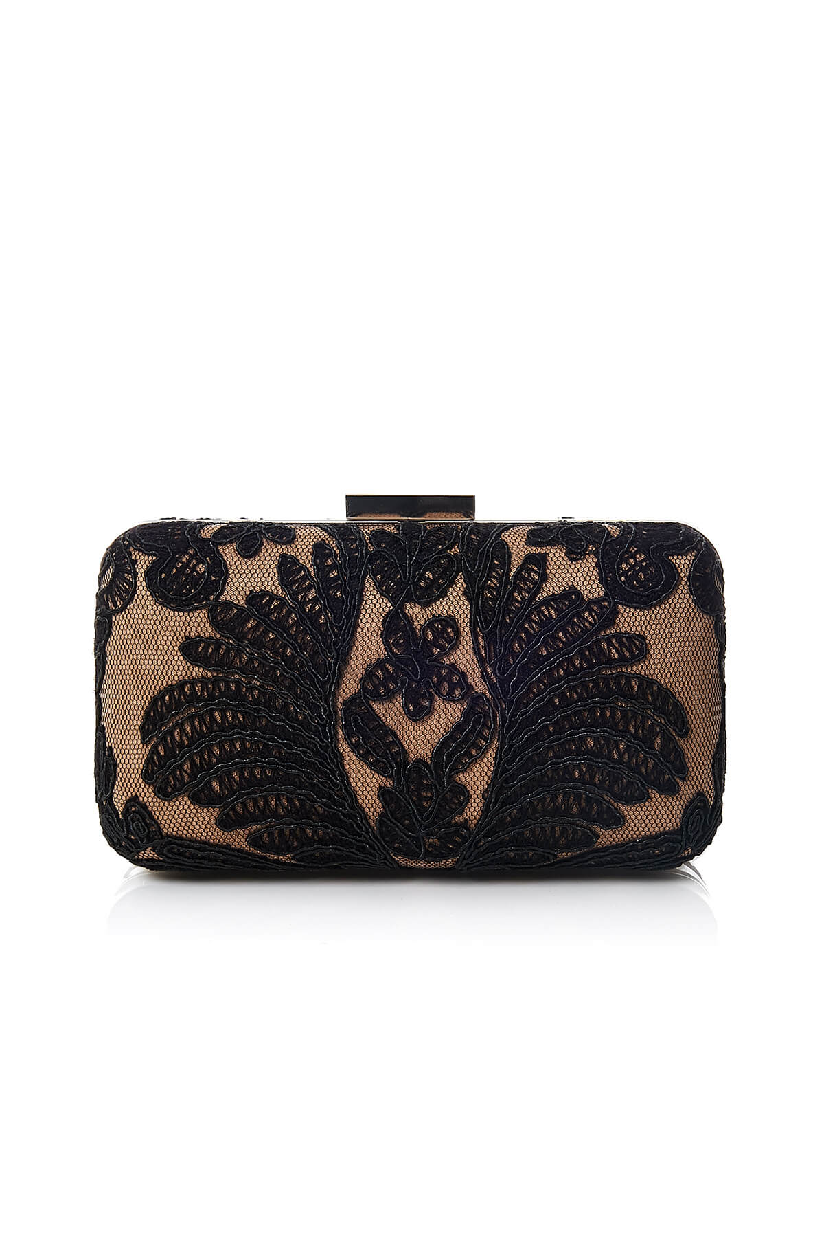 Tadashi Shoji - Corded Embroidery on Tulle Clutch