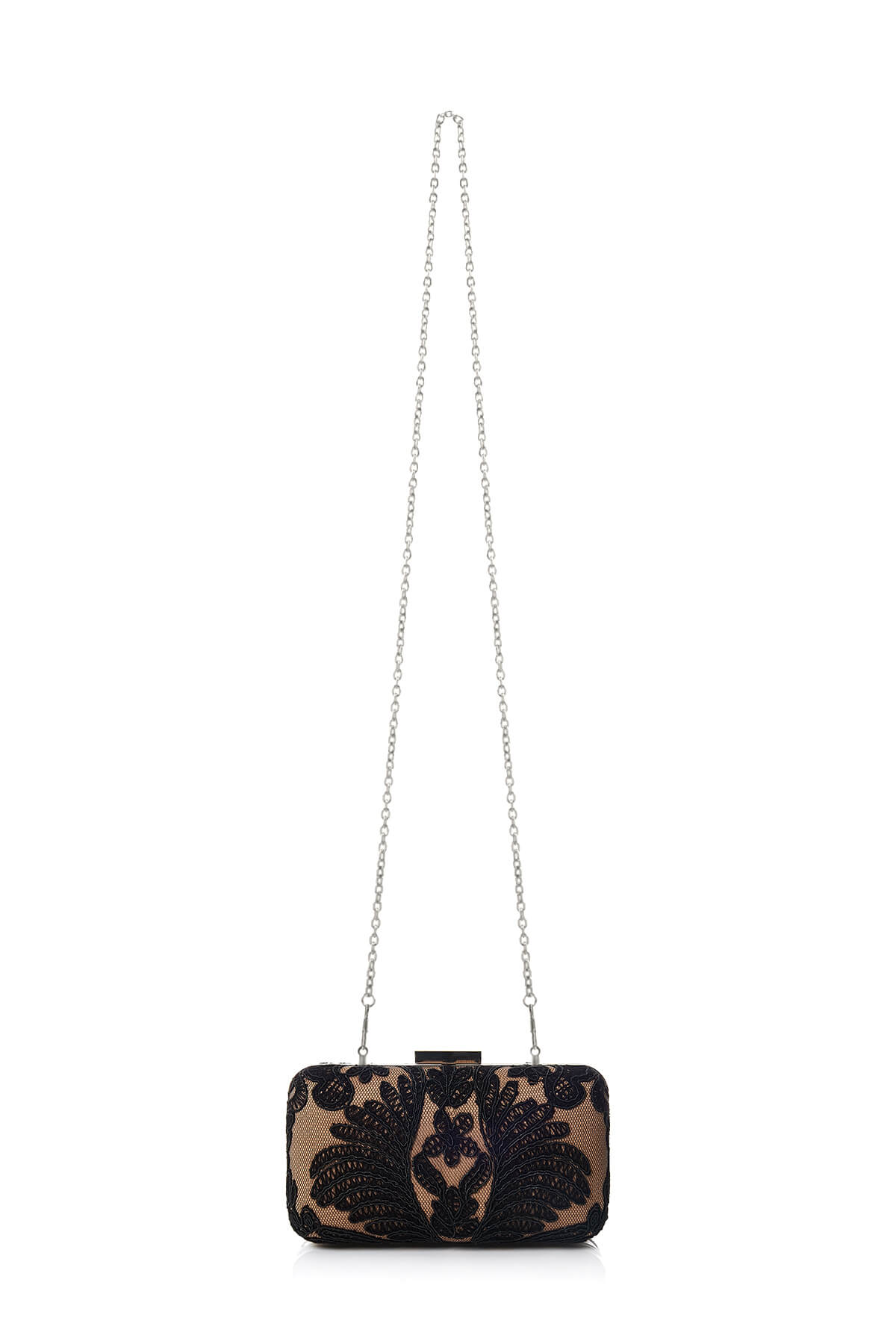 Tadashi Shoji - Corded Embroidery on Tulle Clutch