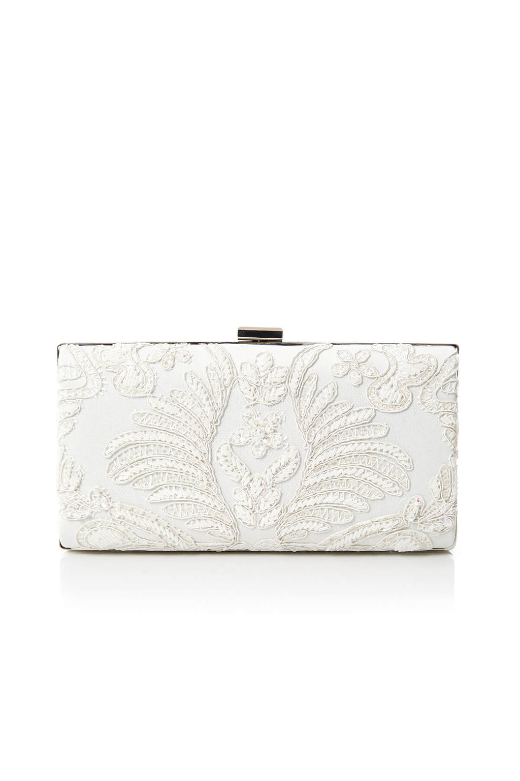 Tadashi Shoji - Corded Embroidery on Tulle Clutch
