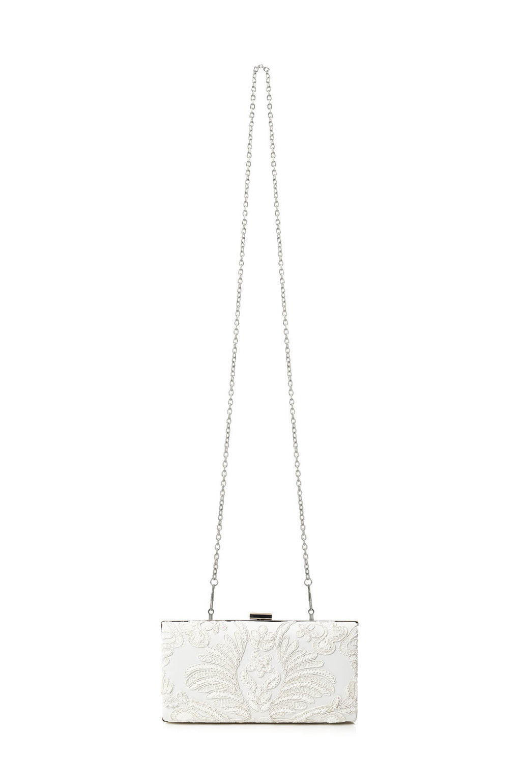 Tadashi Shoji - Corded Embroidery on Tulle Clutch