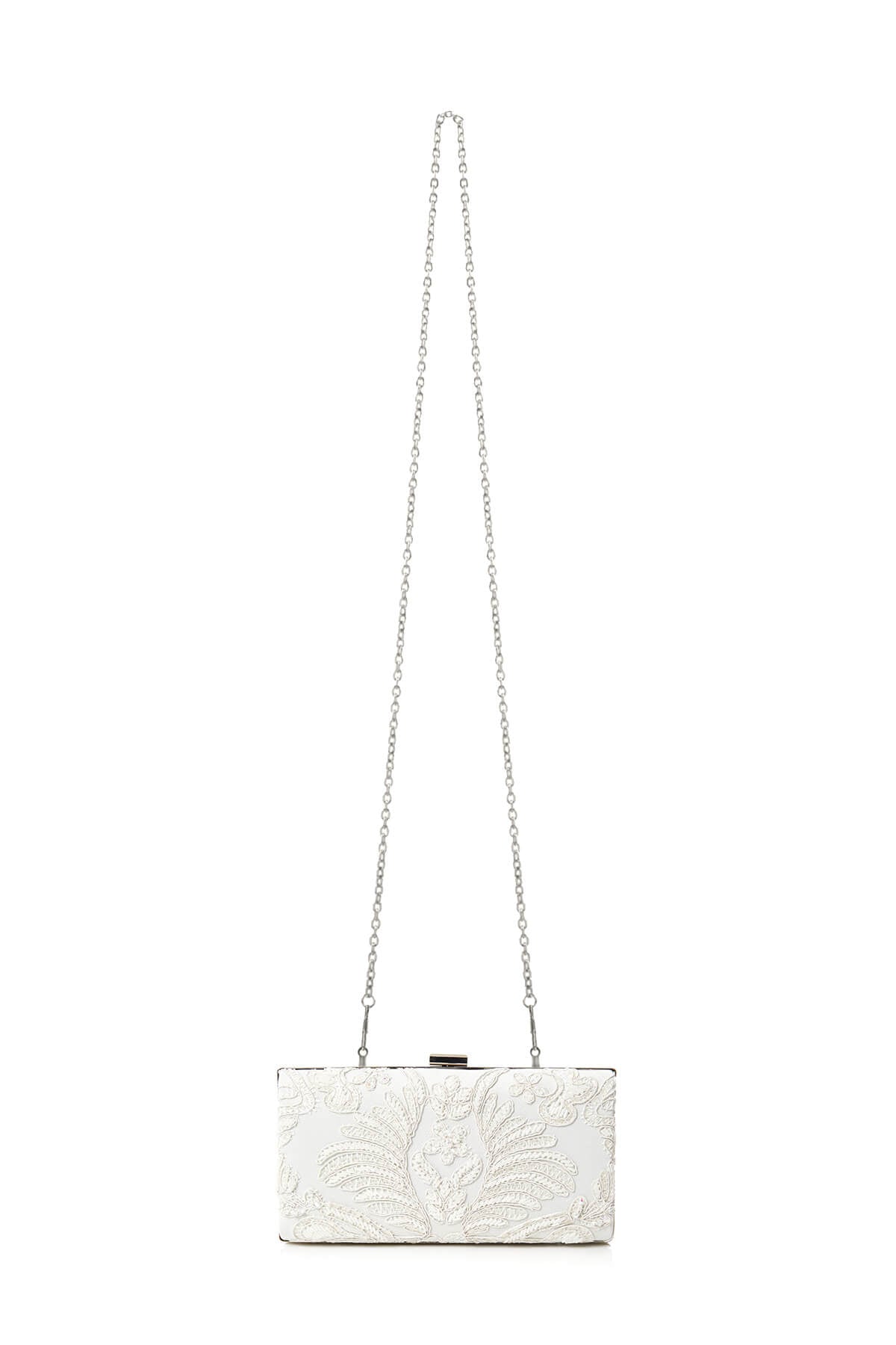 Tadashi Shoji - Corded Embroidery on Tulle Clutch