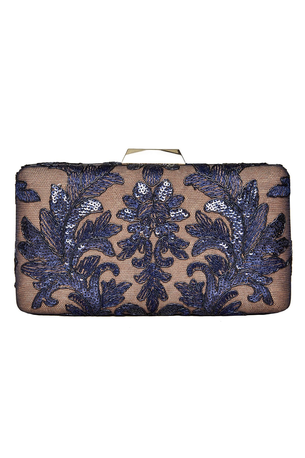 Leymah Embroidered Clutch