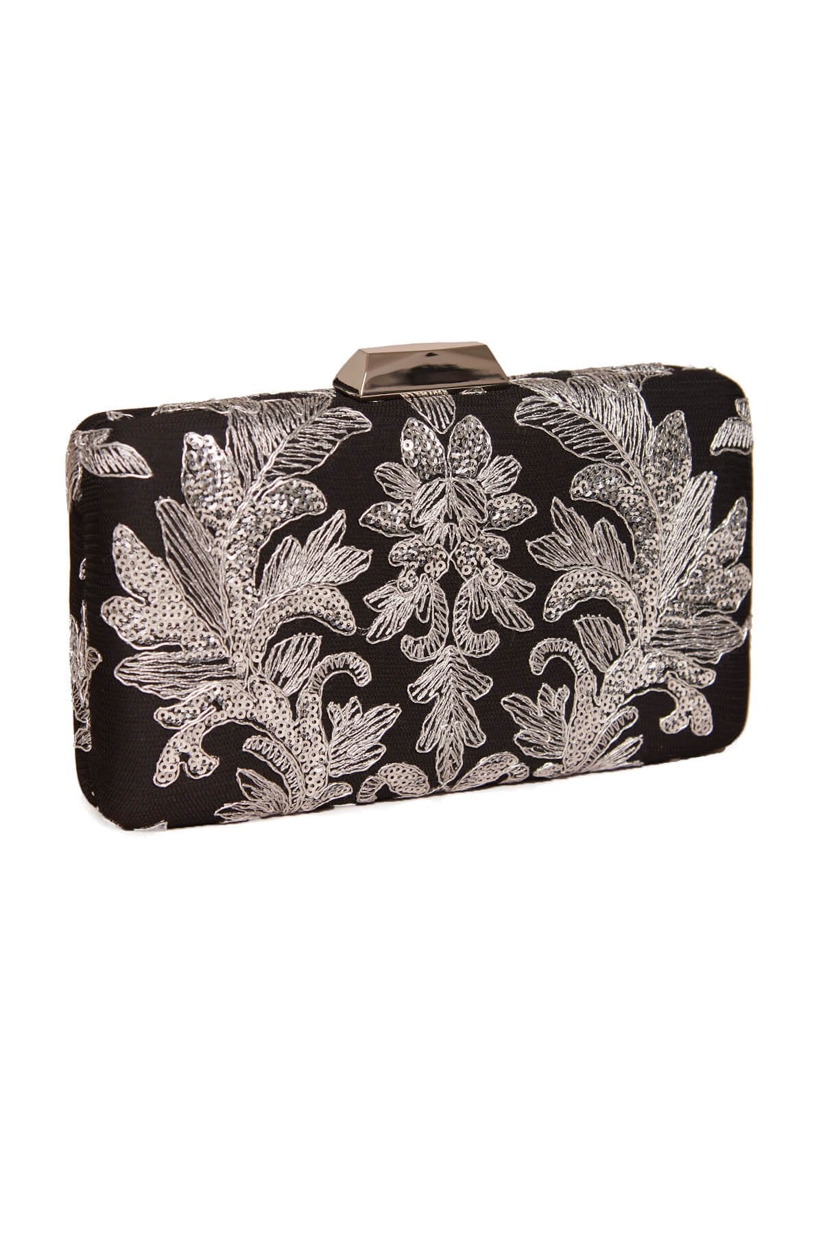 Leymah Embroidered Clutch