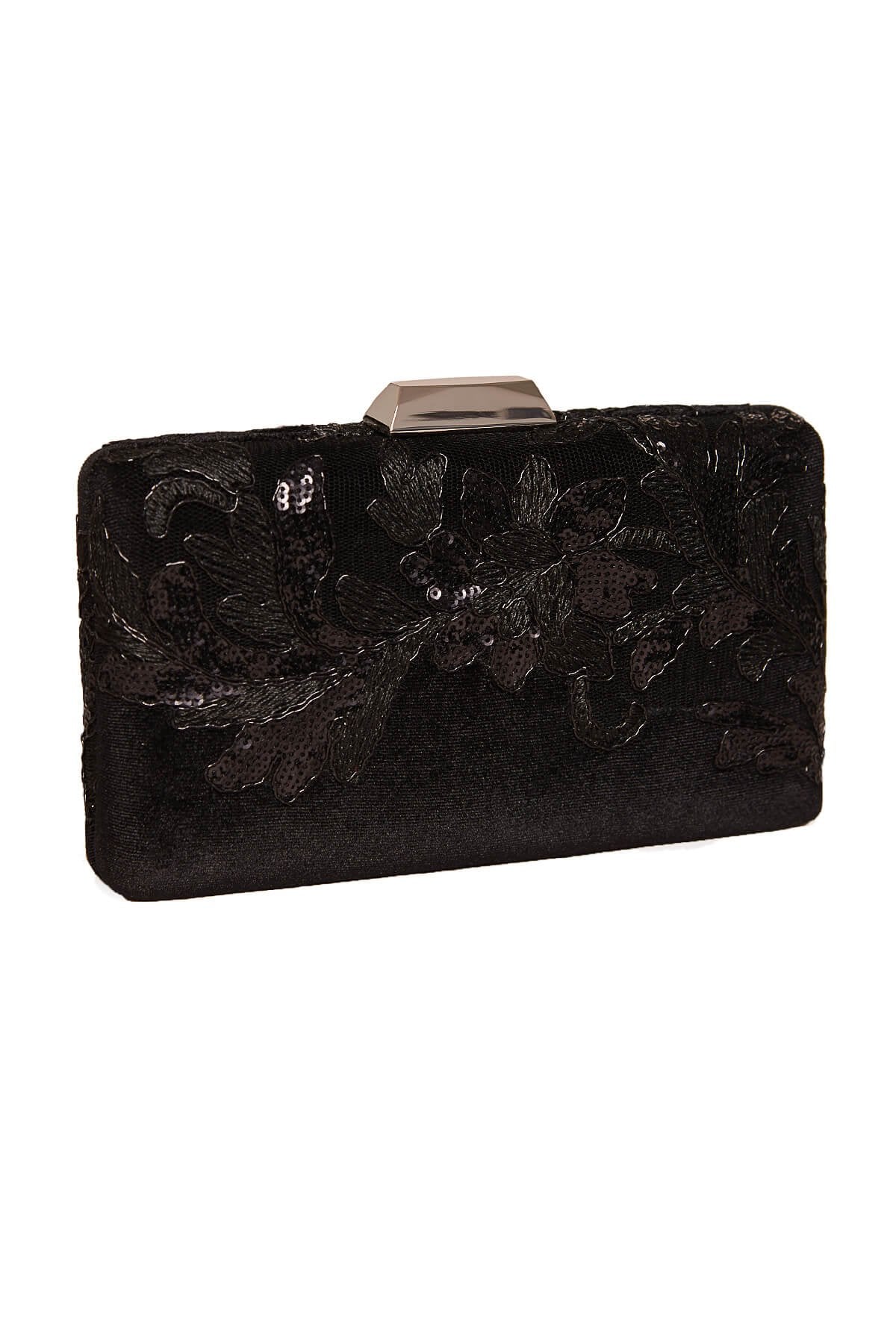 Simonne Sequin Floral Clutch
