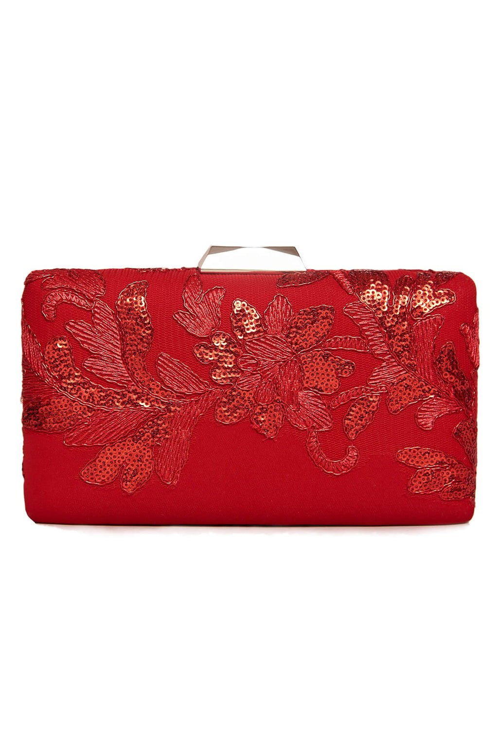 Simonne Sequin Floral Clutch