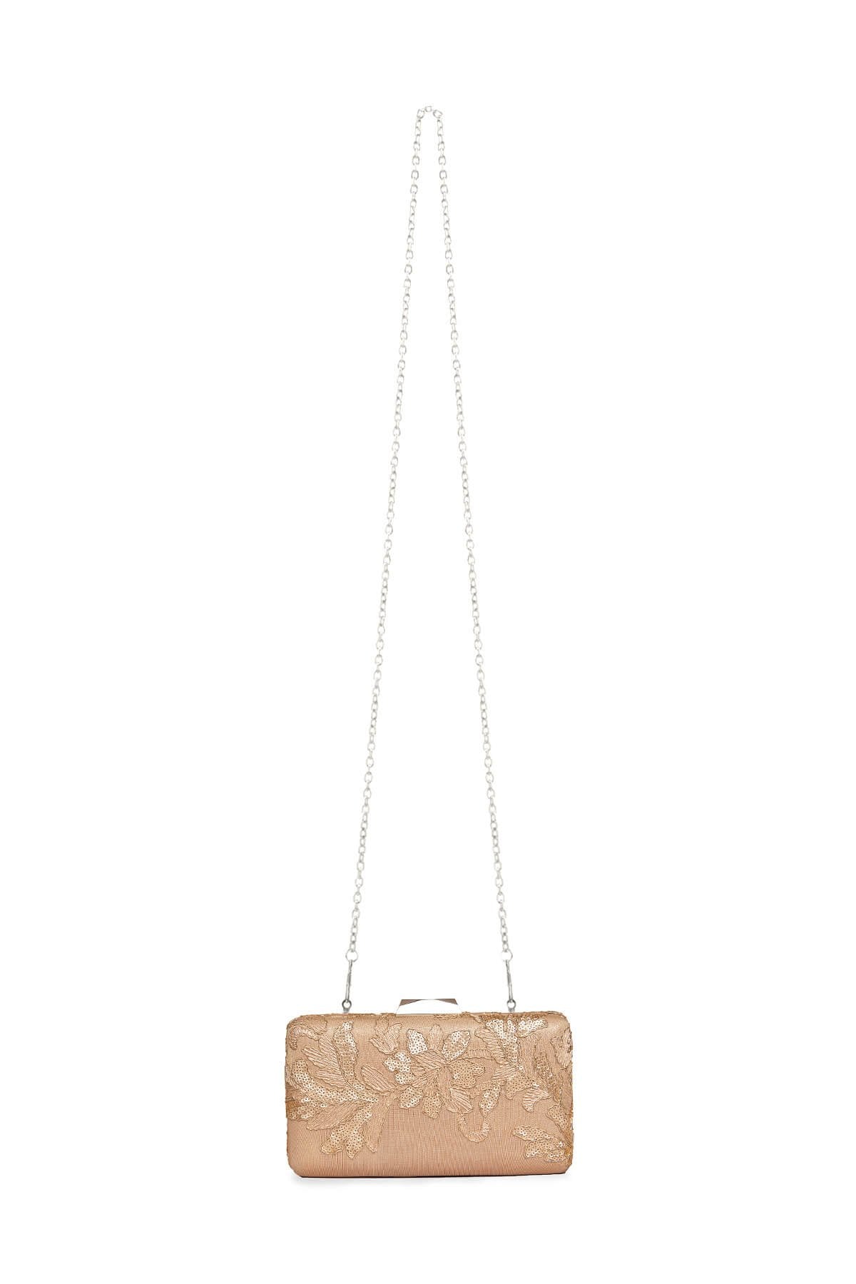 Simonne Sequin Floral Clutch