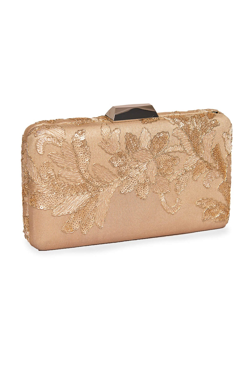 Simonne Sequin Floral Clutch