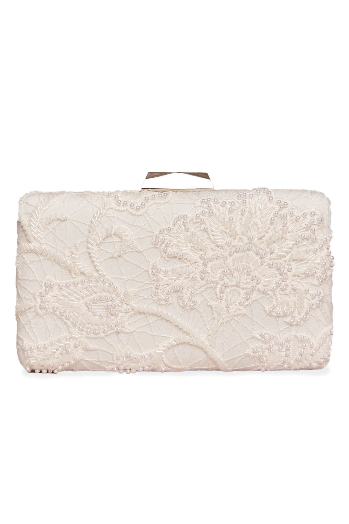 Tadashi Shoji - Boggs Bead Lace Clutch