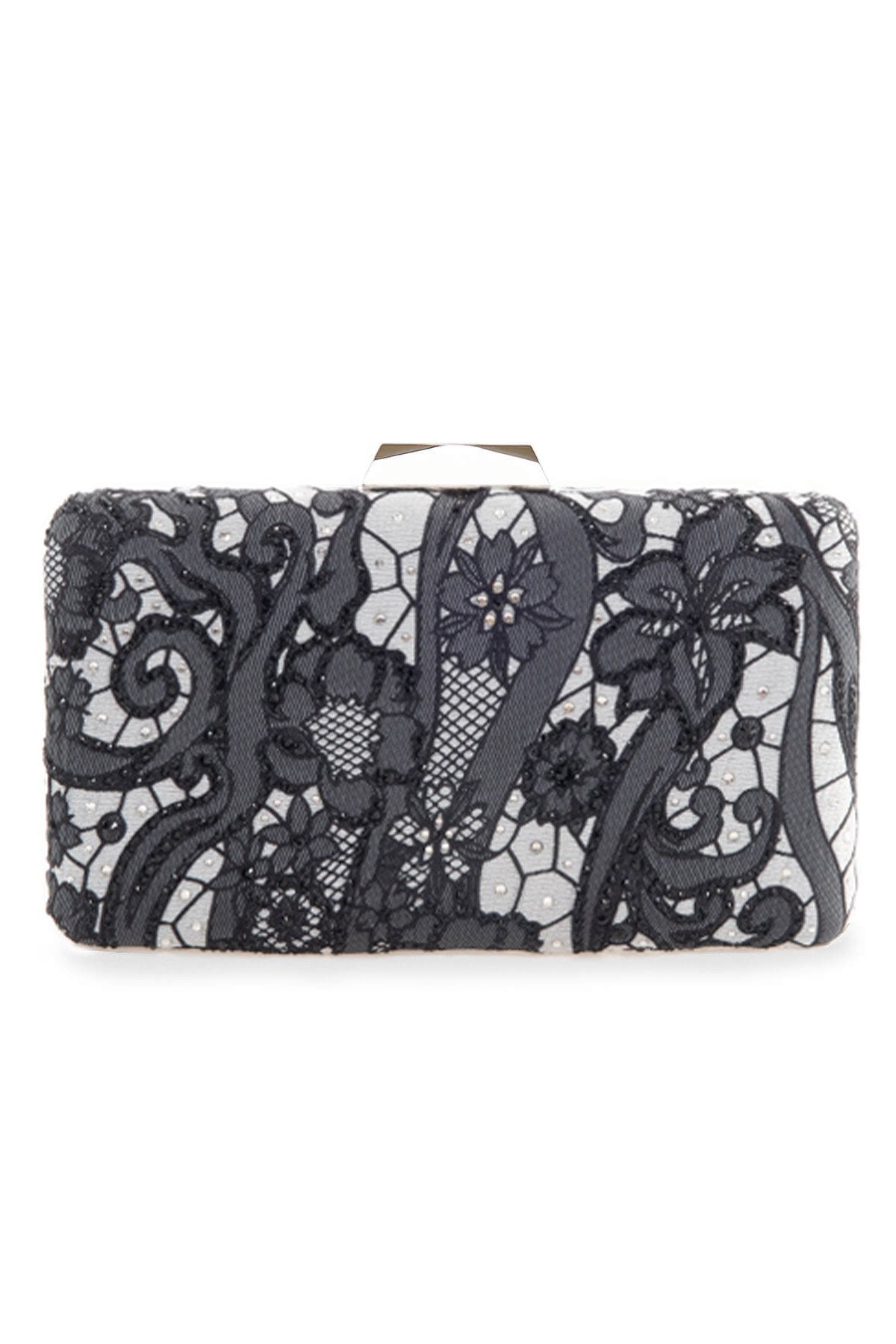 Beigoma Floral Clutch
