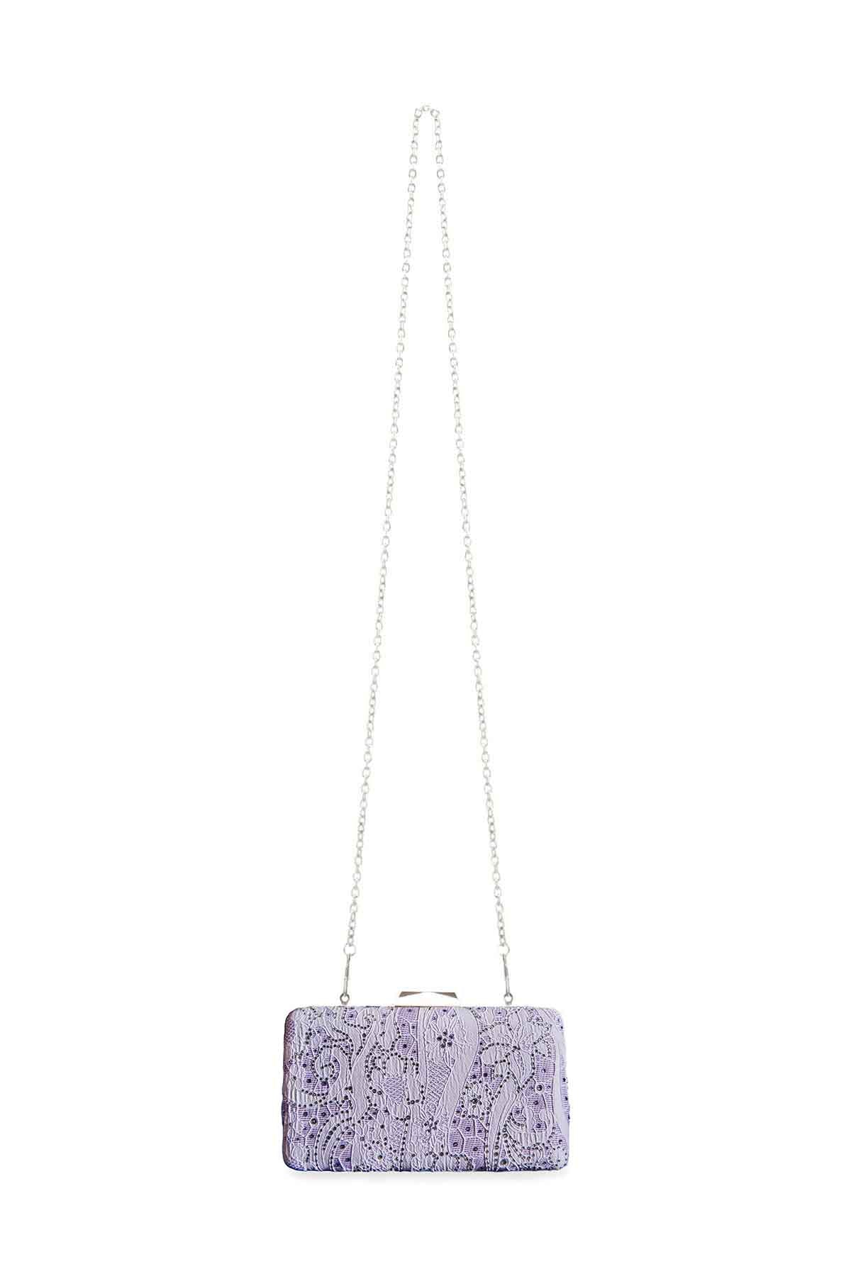 Beigoma Floral Clutch