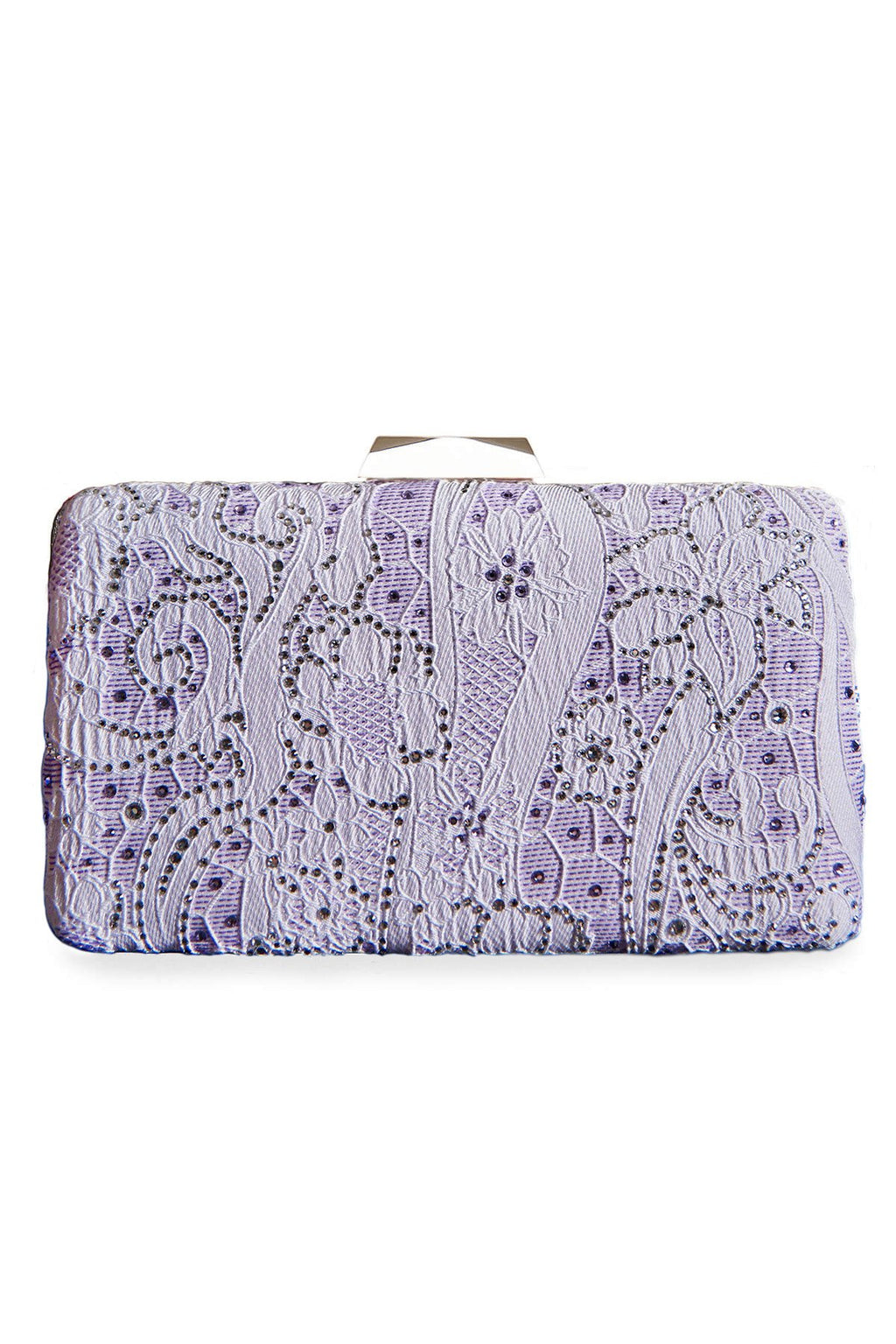Beigoma Floral Clutch